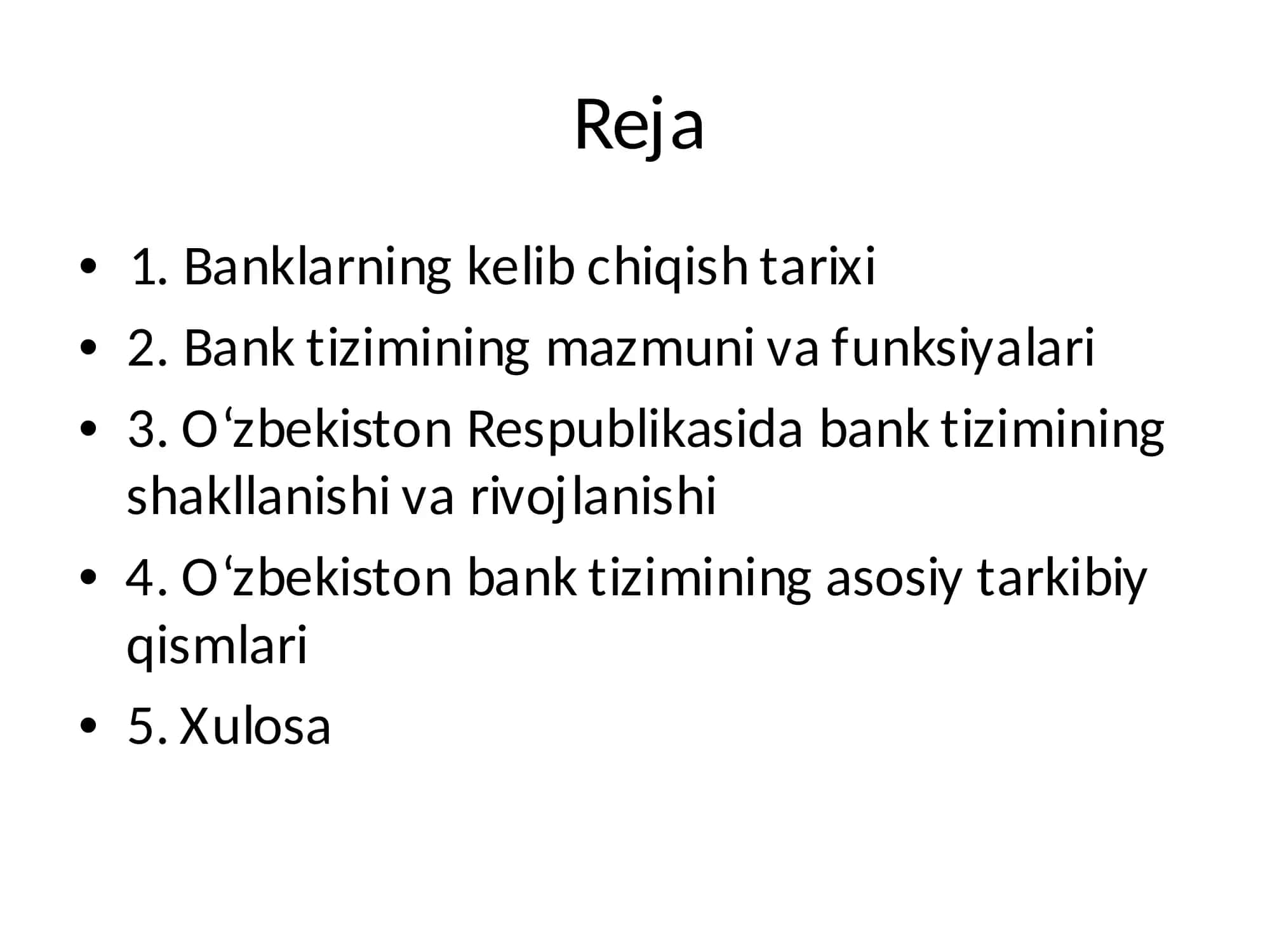 Bank tizimi 2