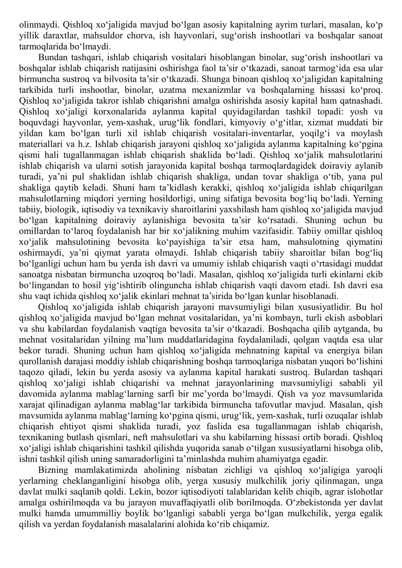AGRAR MUNOSABATLAR VA AGROBIZNES 2