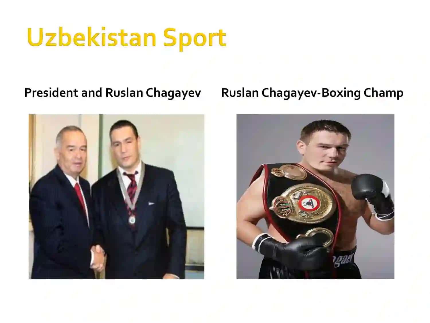 Popular sports in my country. 2
