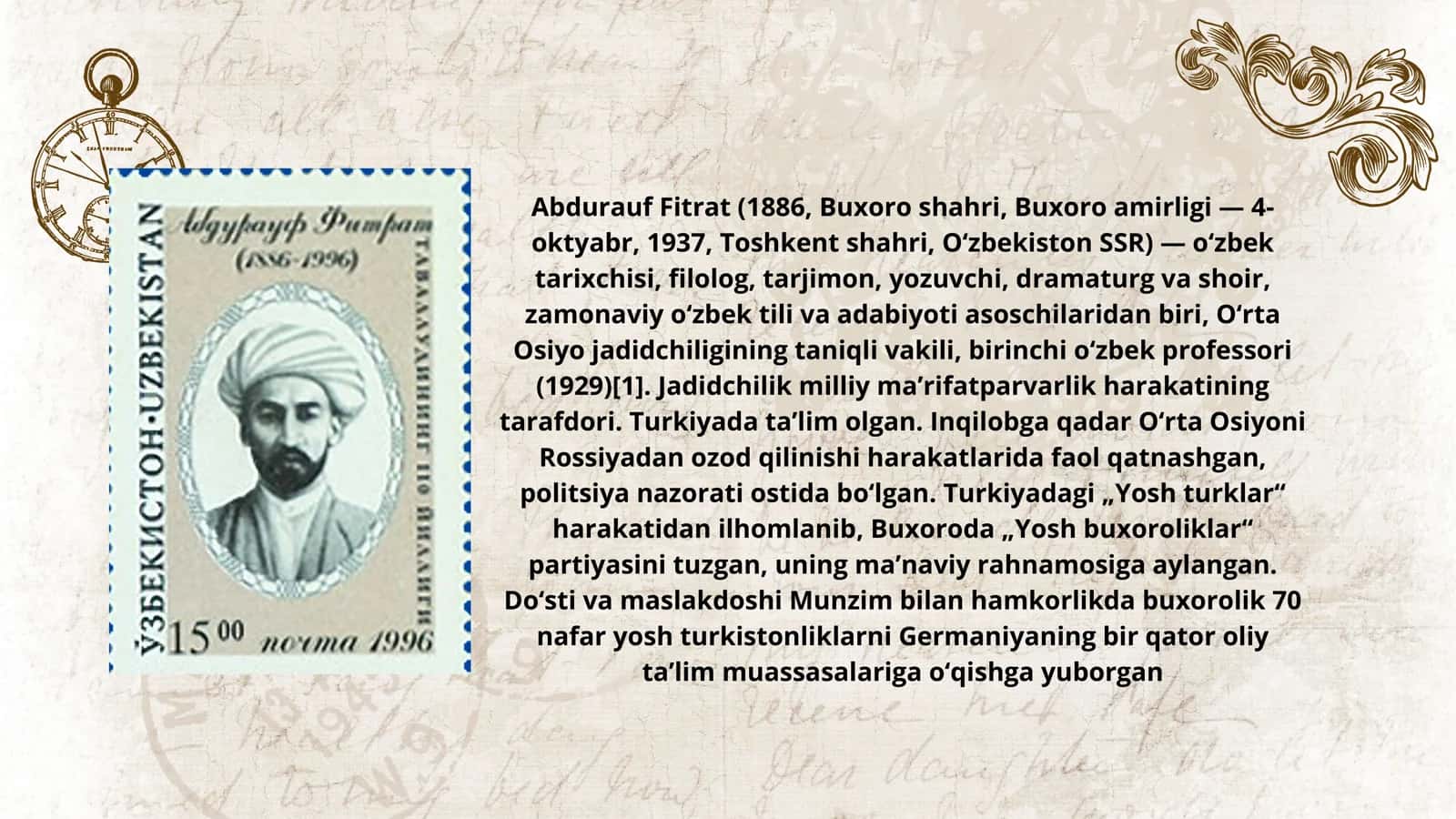 Fitratning ijodiy faoliyatishe'riy va asarlari tahlili 2