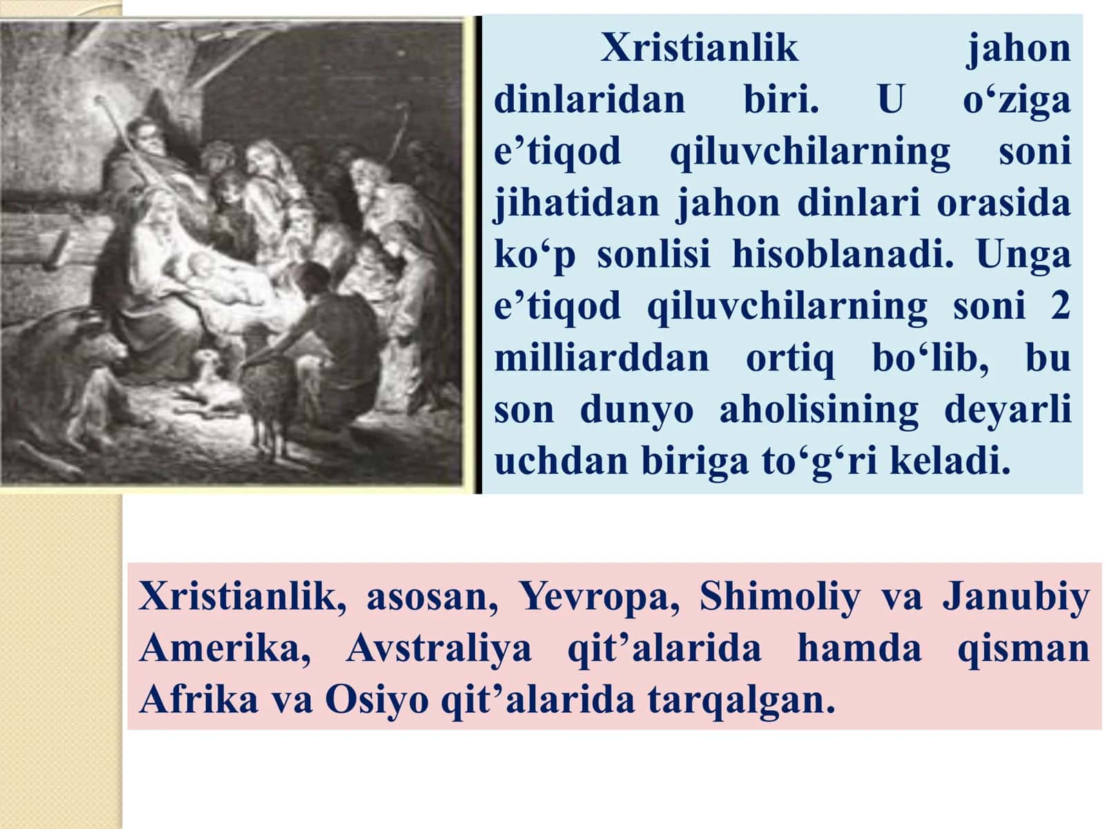 XRISTIAN DINI TARIXI VA ASOSIY G‘OYALARI 2