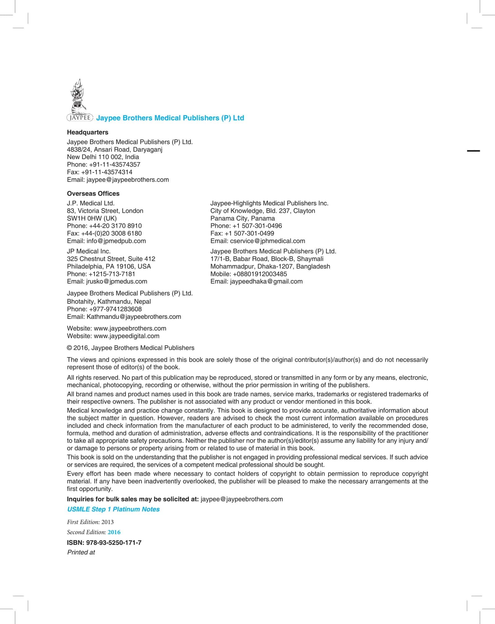 USMLE STEP 1 PLATINUM NOTES 2