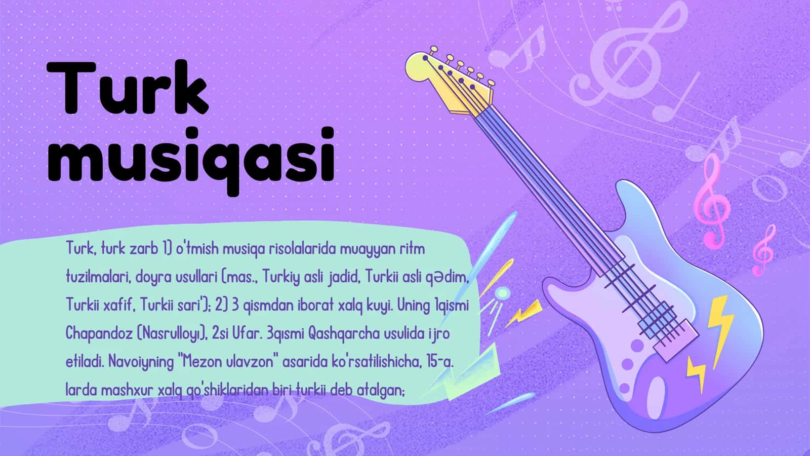 Turk va Ozorbayjon musiqasi 2