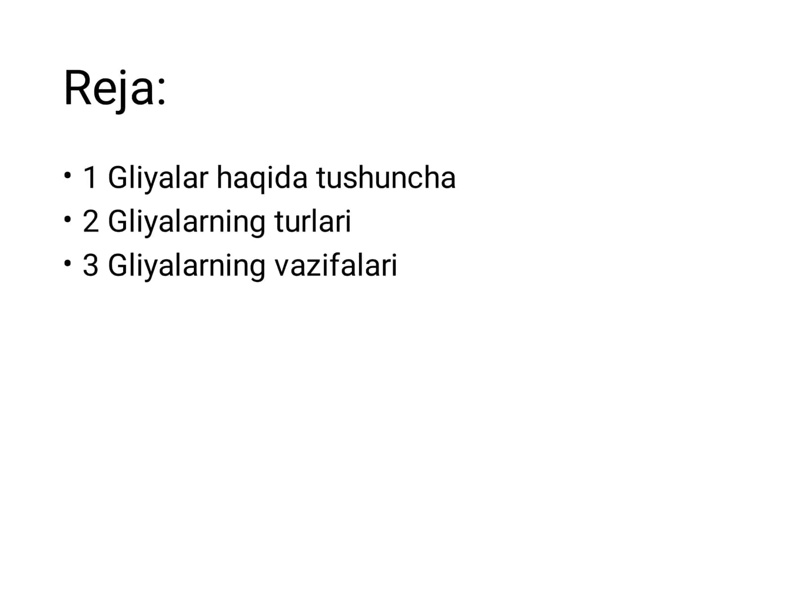 Gliyalar, turlari, vazifalari 2