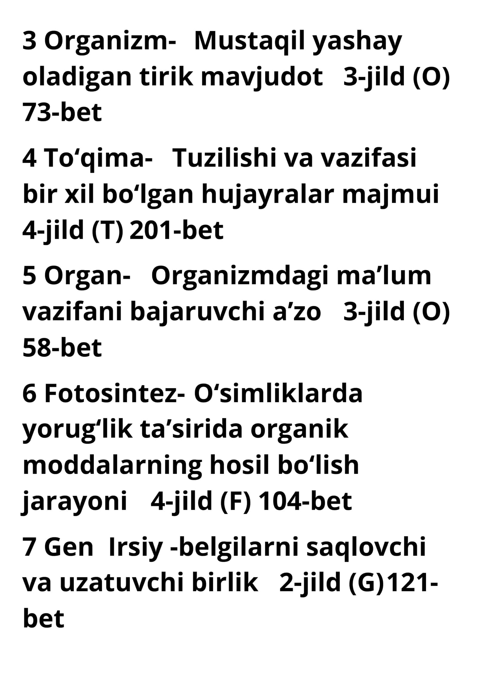 biologiya fanidan atamalar 2