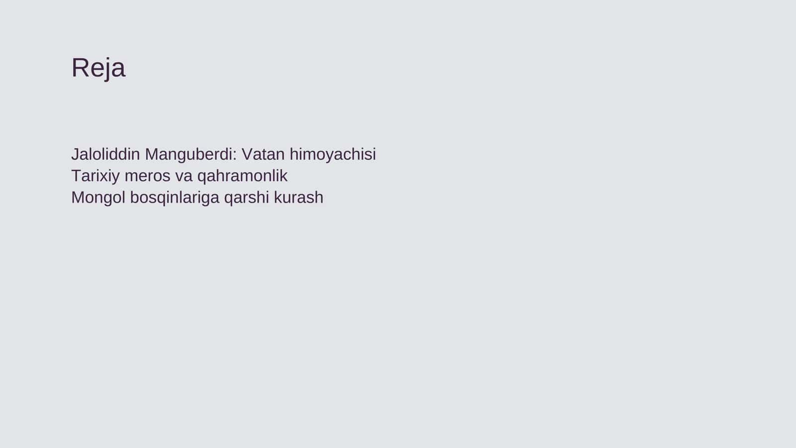 Jaloliddin Manguberdi: Vatan himoyachisi 2