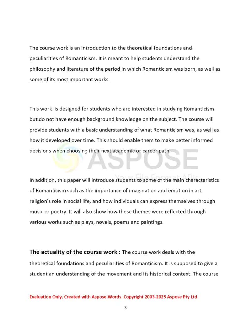 Theoretical Foundations and Peculiarities of Romanticism 2