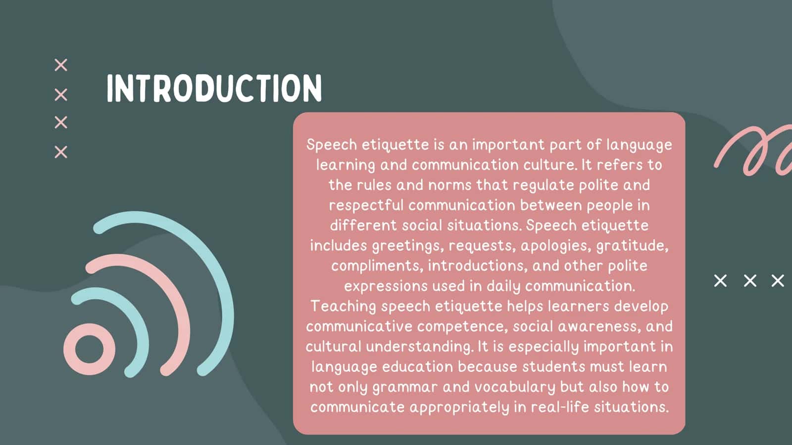 APPROACHES AND METHODS IN TEACHING THE SUBJECT OF SPEECH ETIQUETTE 2
