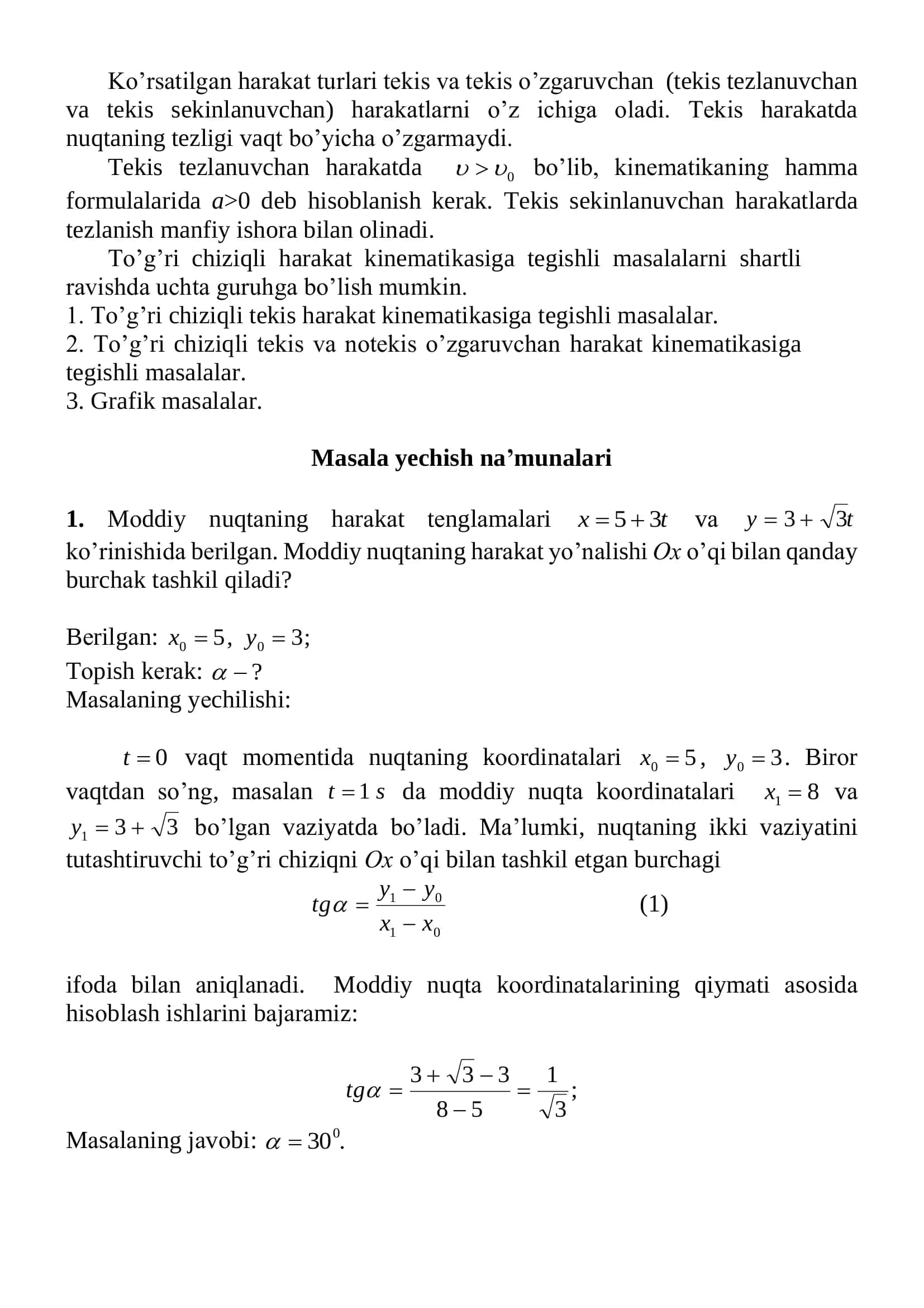 KINEMATIKA 2