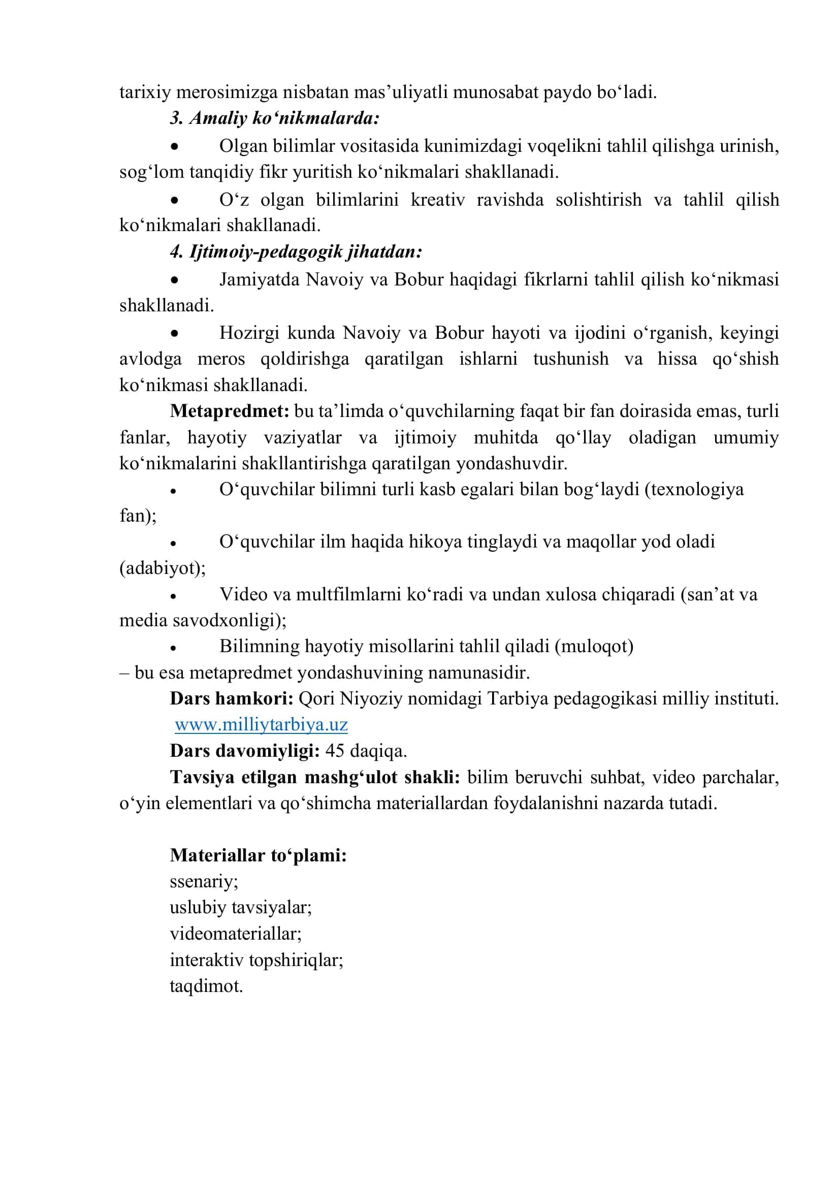 Alisher Navoiy va Zahiriddin Muhammad Bobur buyukligi 2