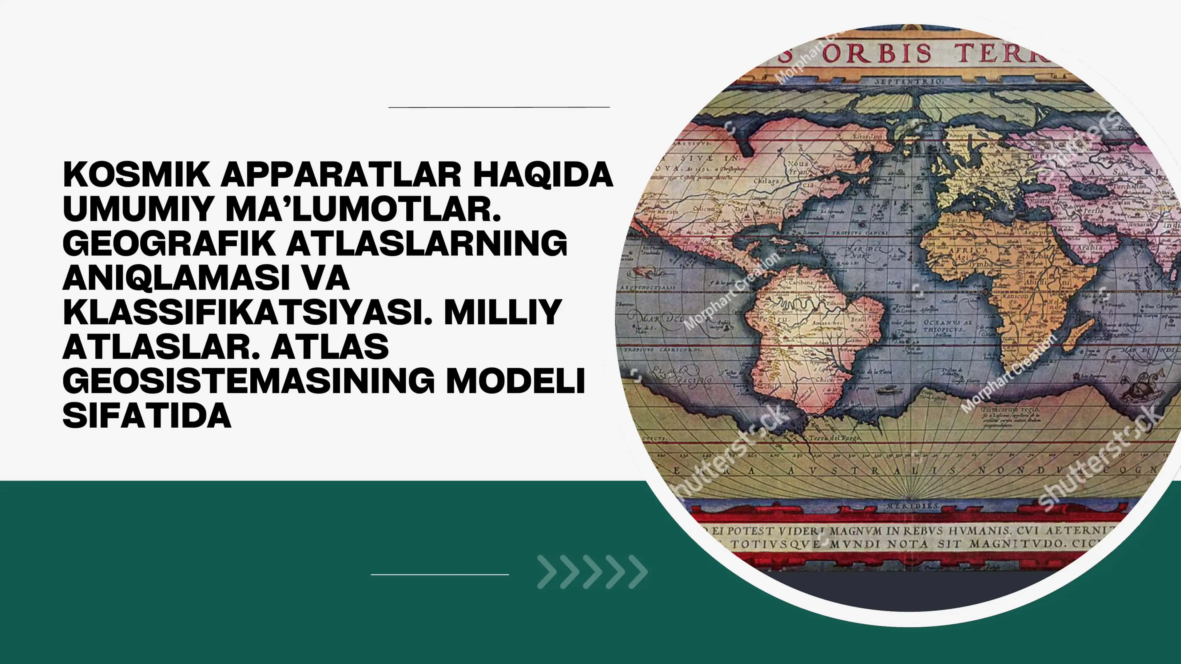 Kosmik apparatlar haqida umumiy ma'lumotlar 2