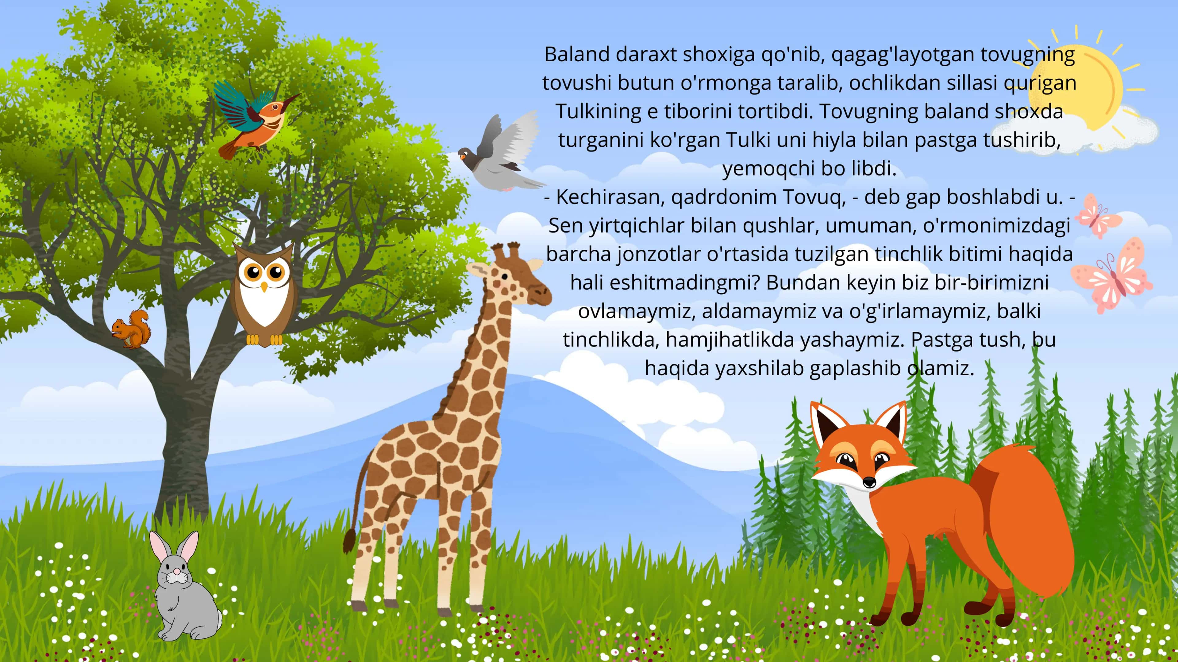 Tovuq va tulki 2