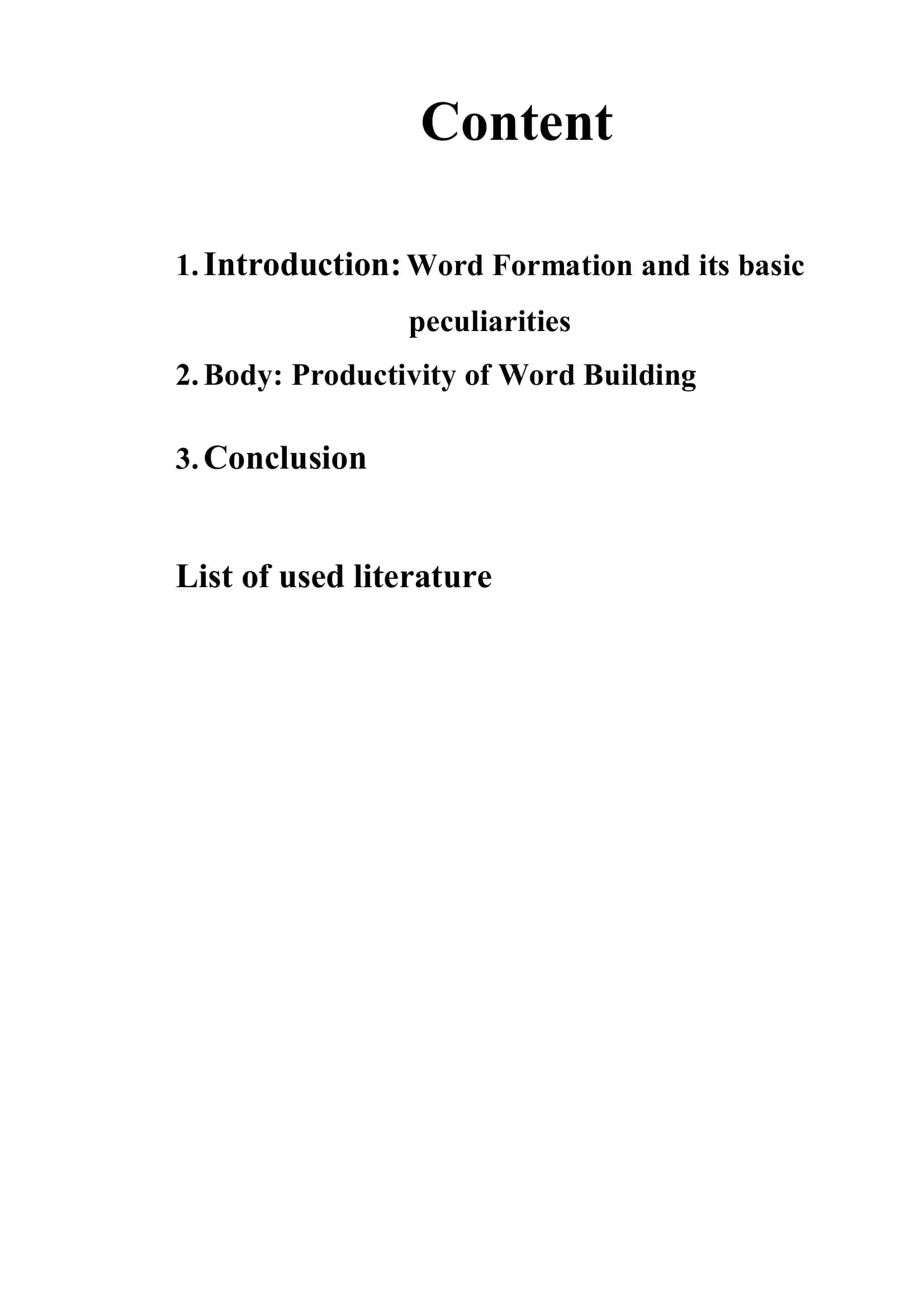 WORDFORMATION AS A BRANCH OF LEXICOLOGY 2