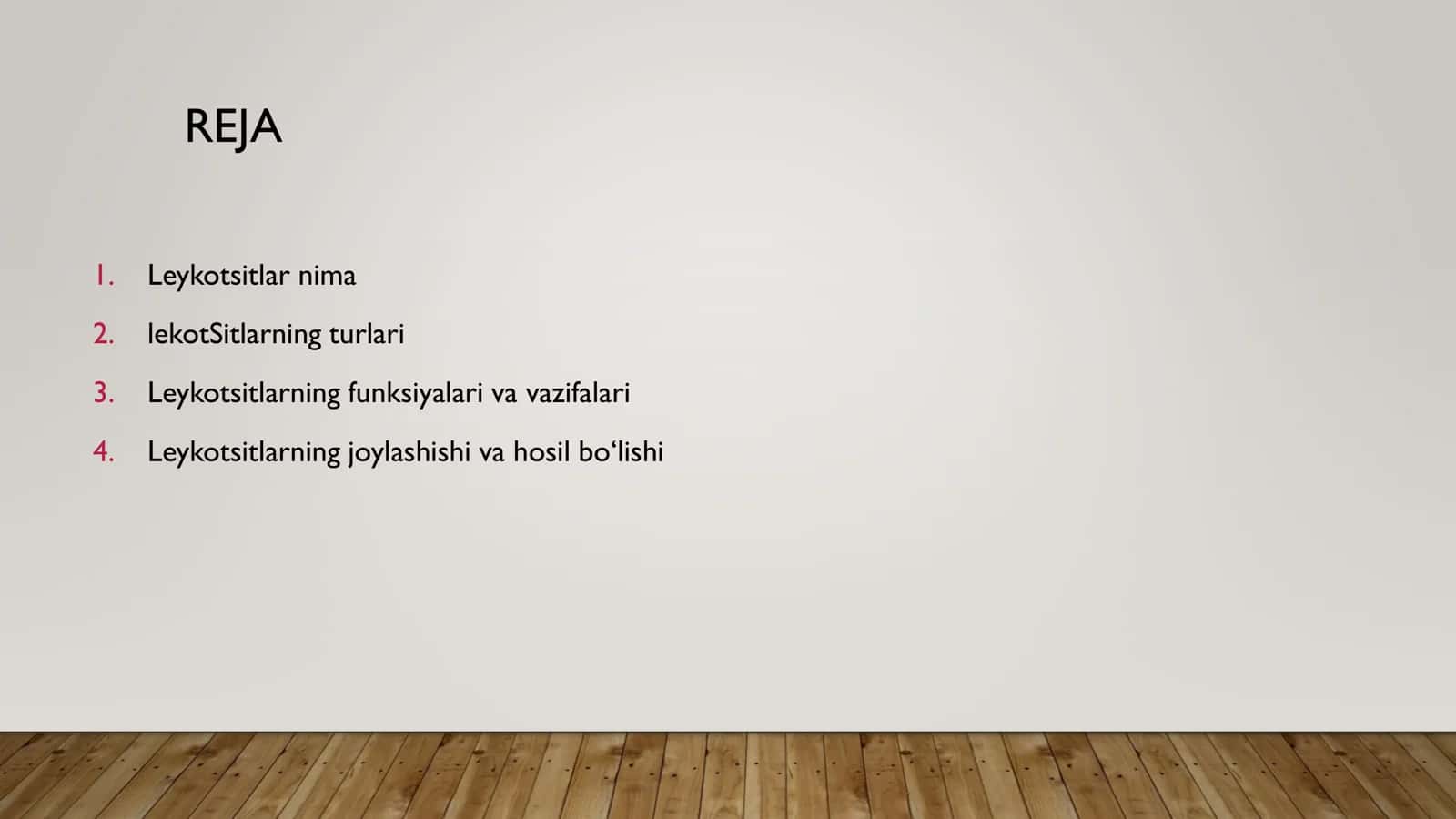 LEYKOTSITLAR VA ULARNING TURLARI 2