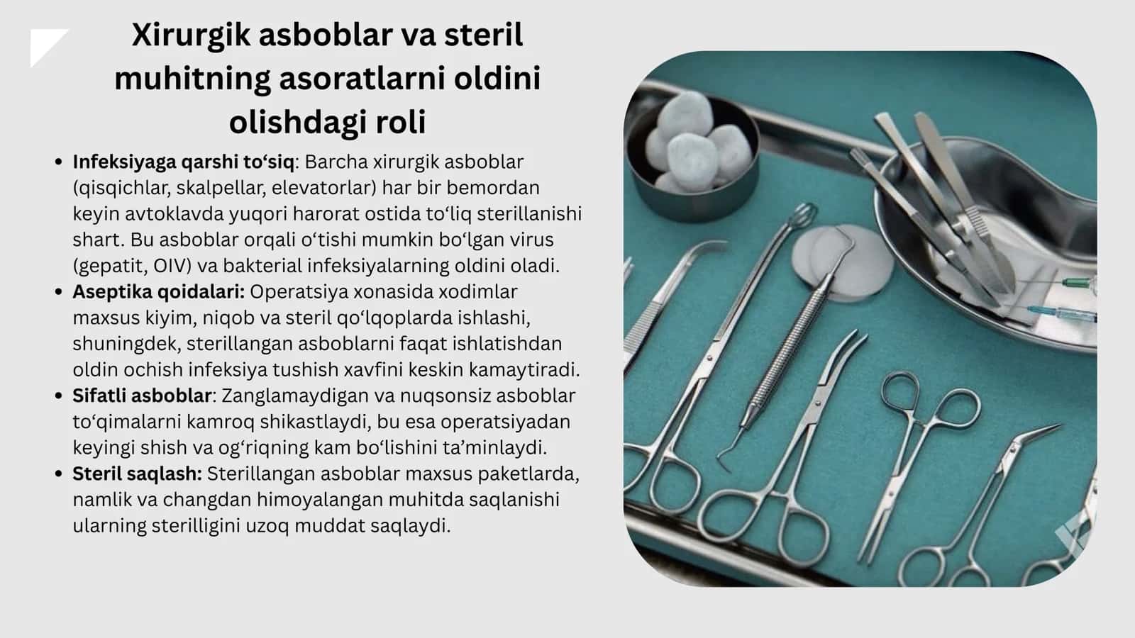 Og'iz bo'shlig'i xururgik jarayon asoratlari 2
