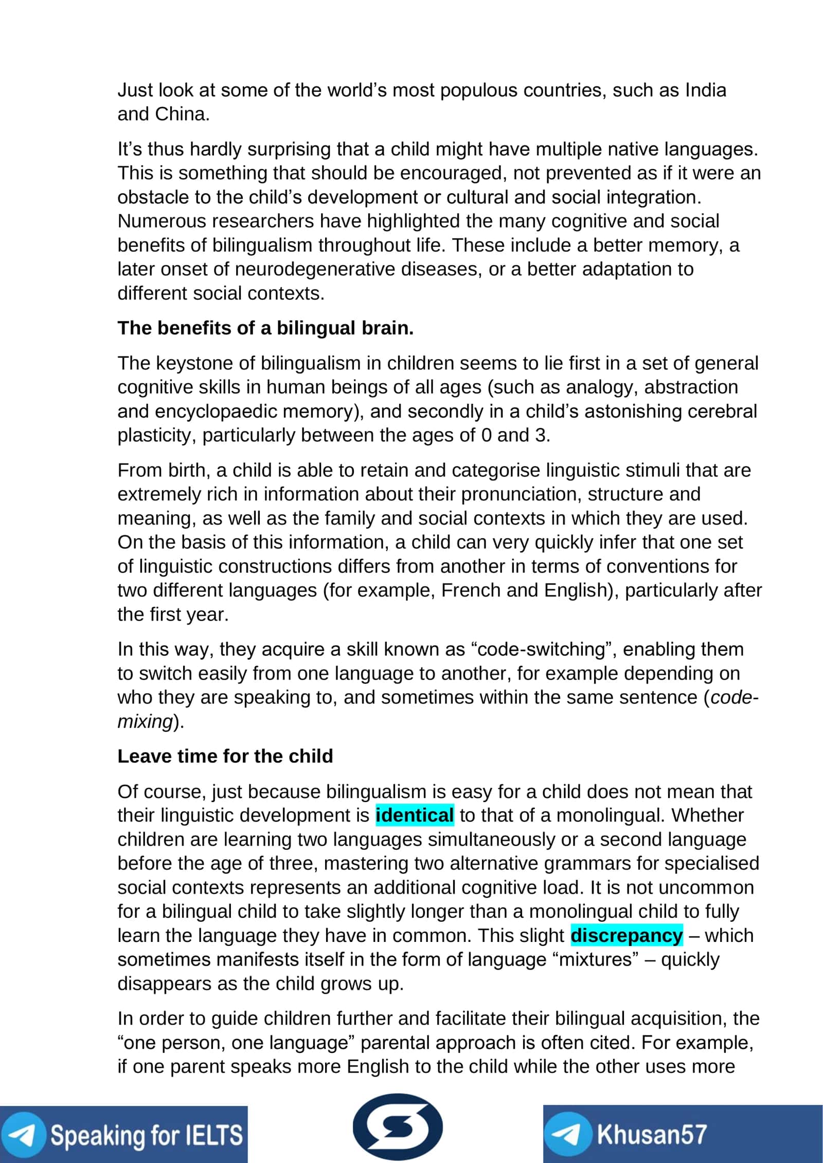 How can a baby learn two languages at the same time? 2