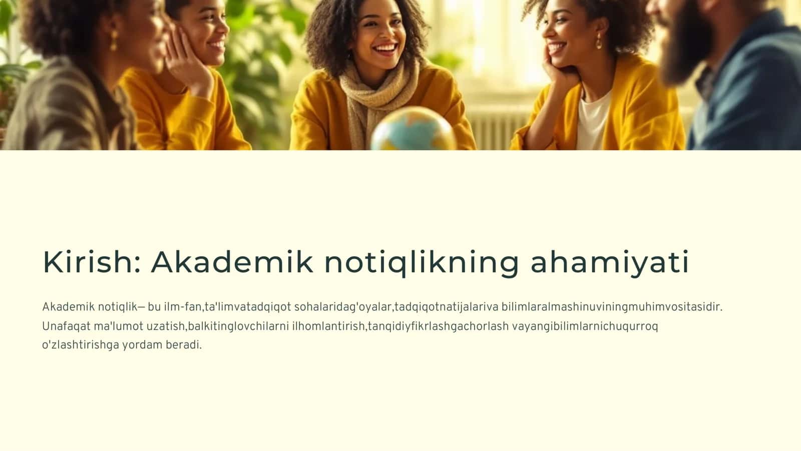 O'zbekistonda akademik notiqlikning asosiy xususiyatlari 2