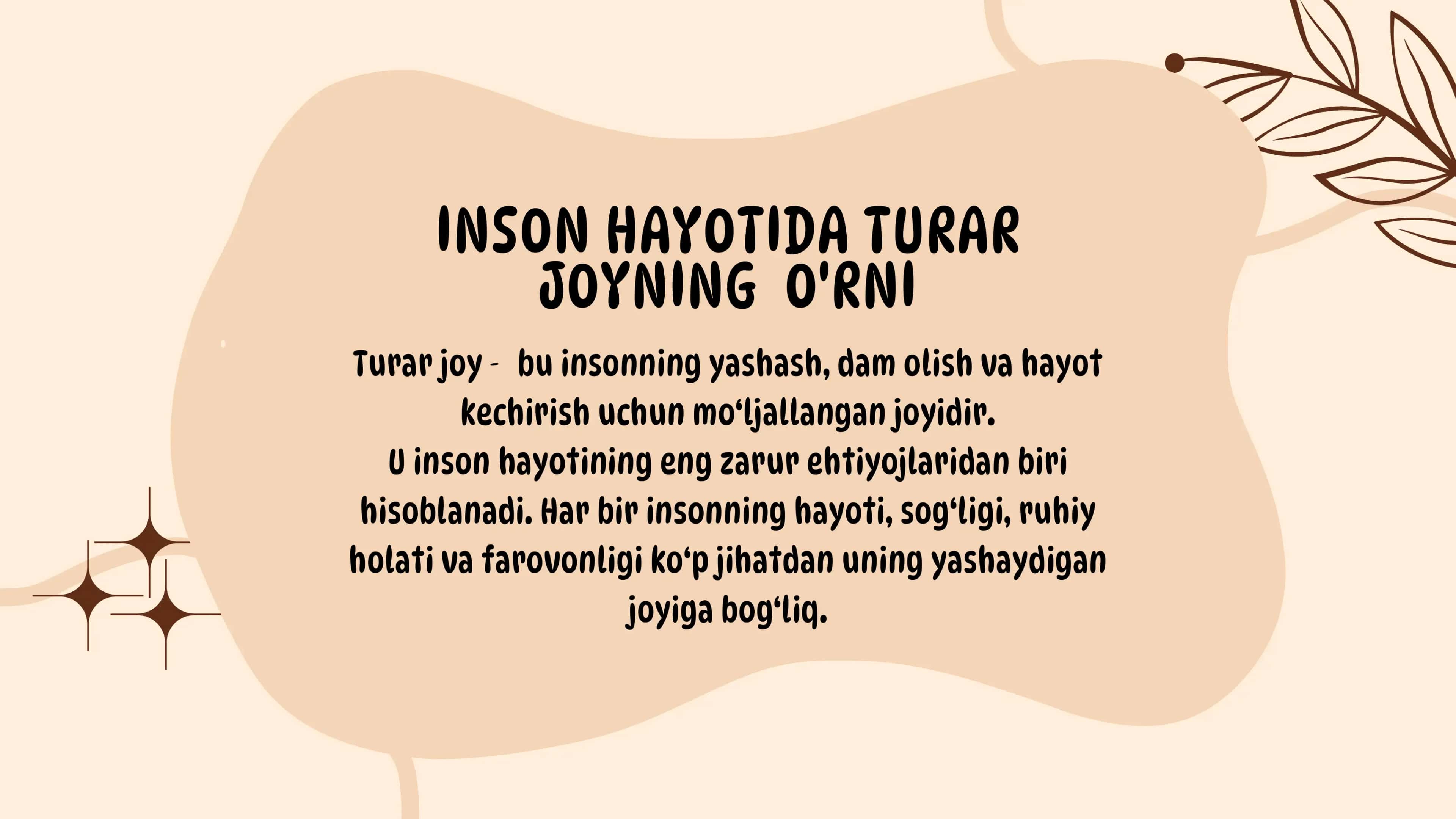 Turar joyning gigiyenasi 2