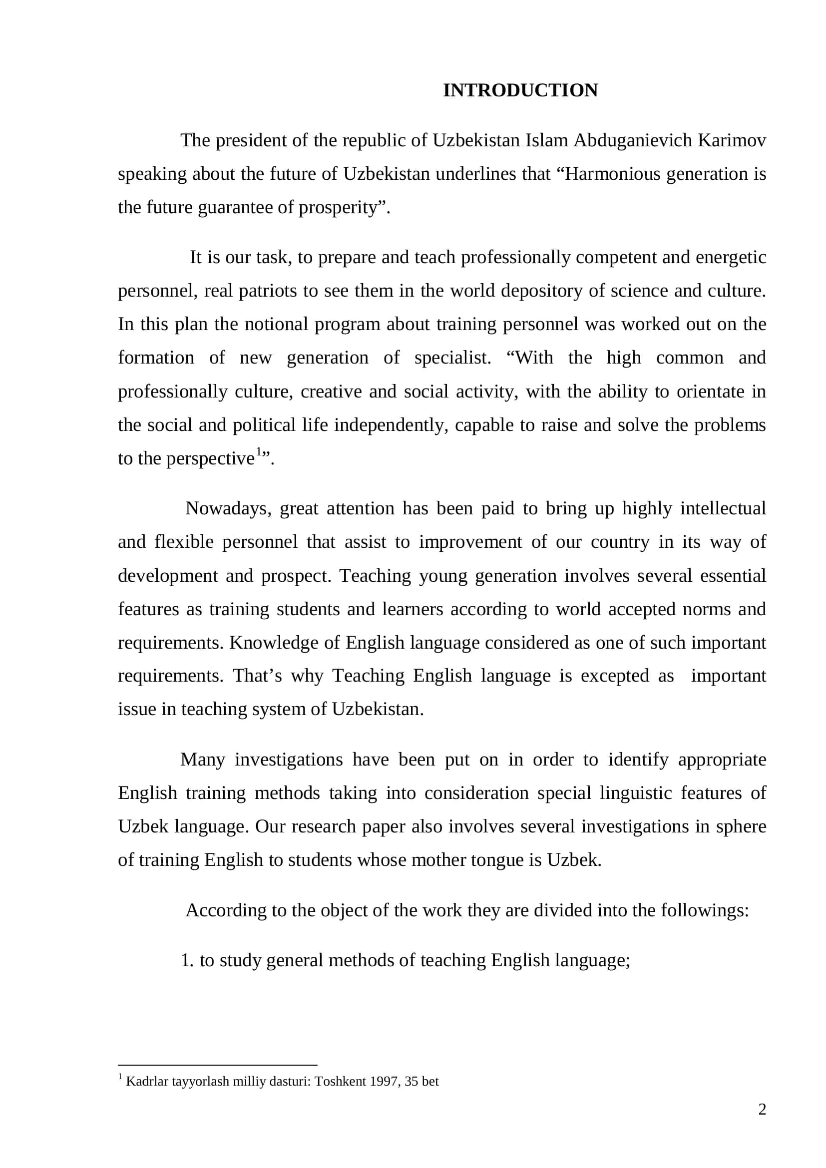Introduction to Teaching Idioms in ESL 2