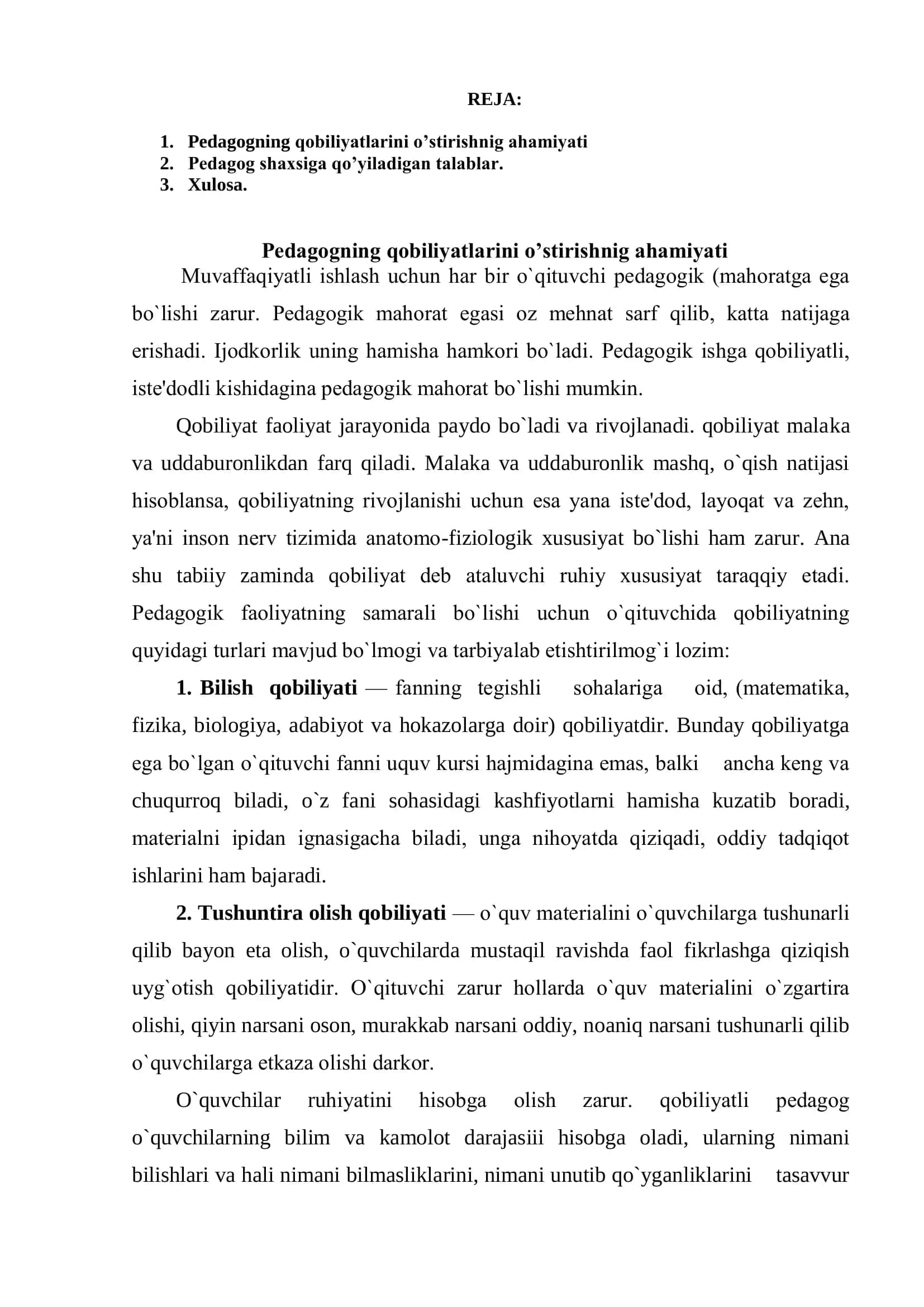 O’QITUVCHI SHAXSI SIYMOSI 2