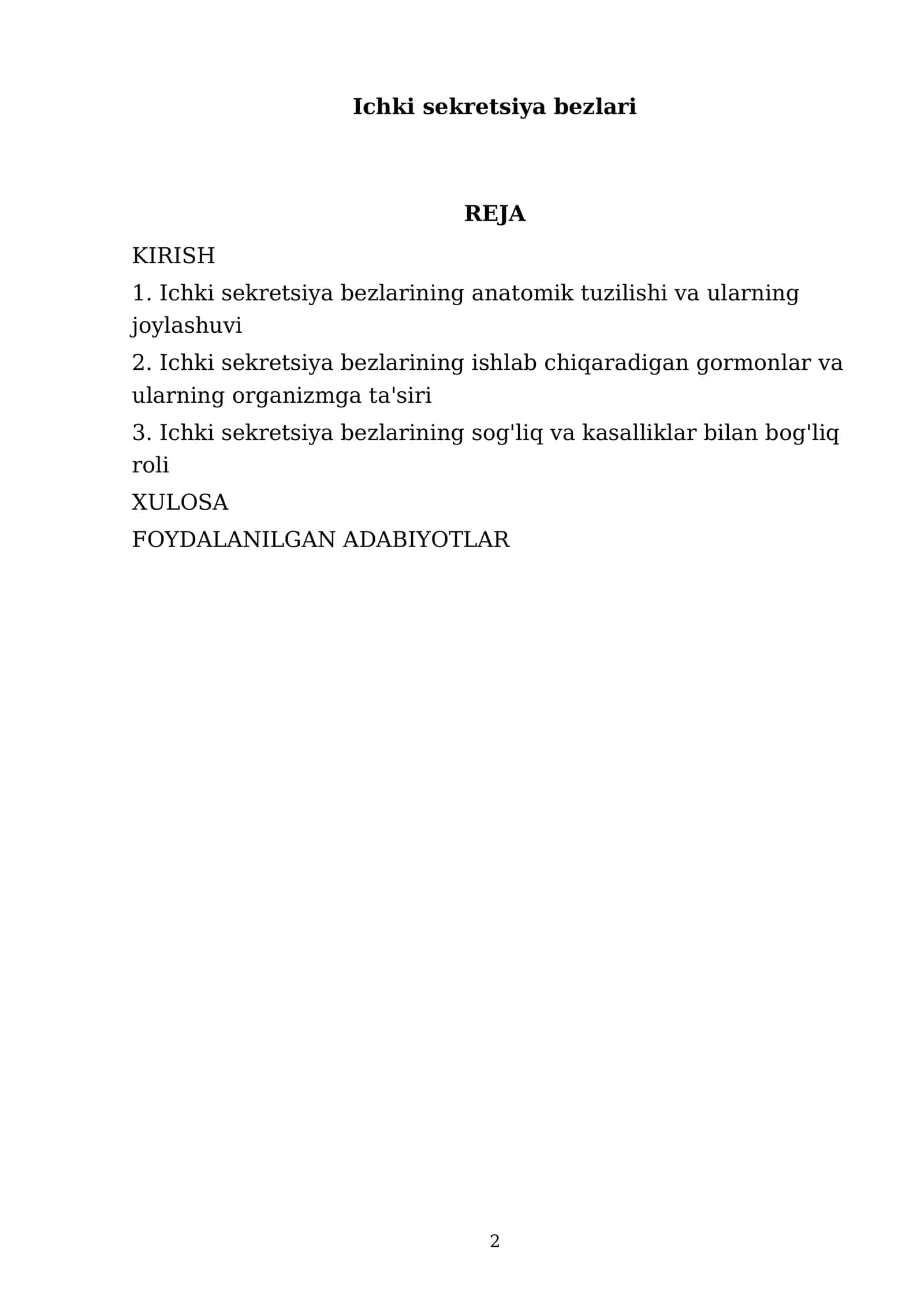 Ichki sekretsiya bezlari 2