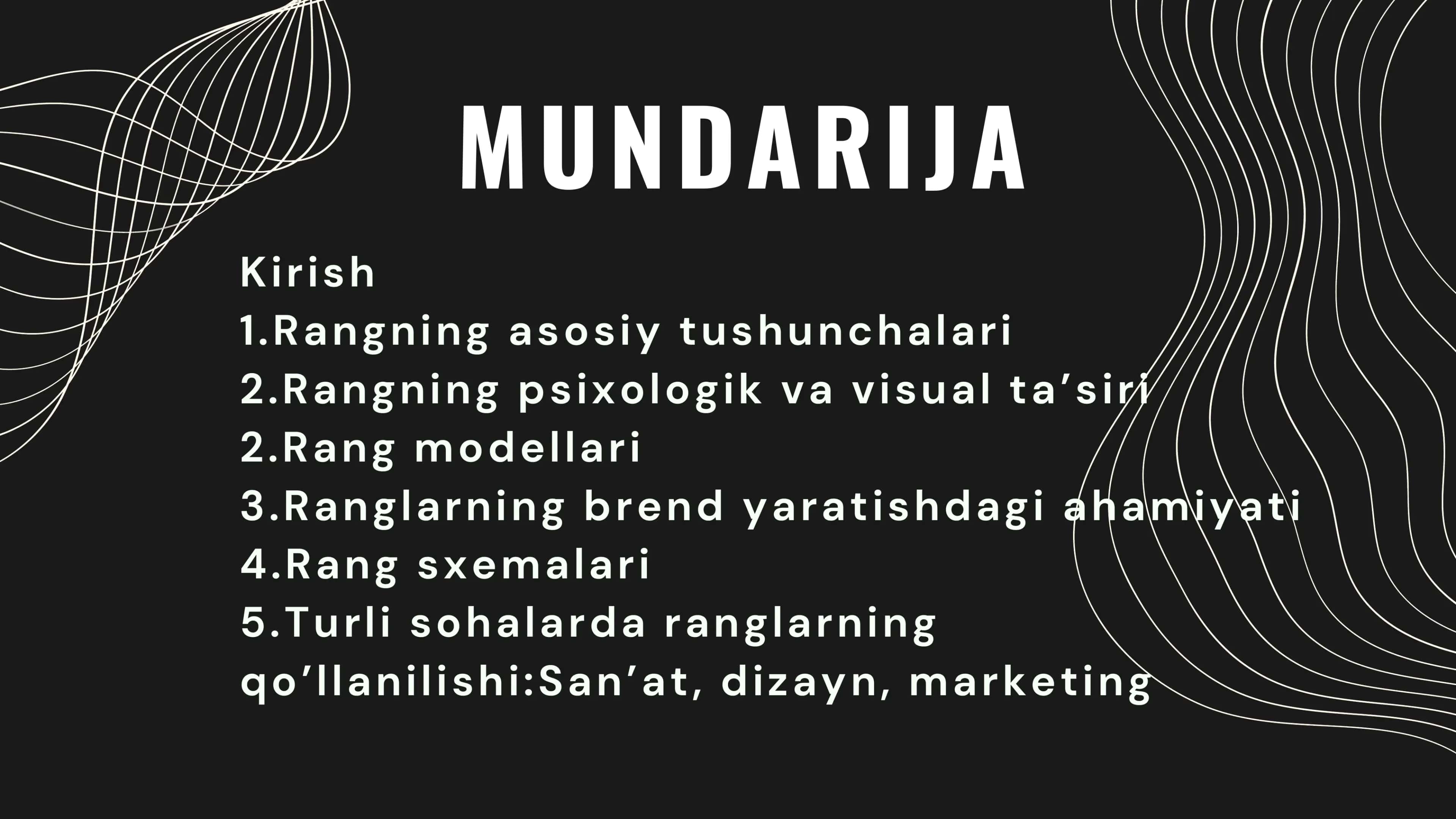 RANGNING ASOSIY TUSHUNCHALARI VA RANG MODELINING QO’LLANILISHI 2
