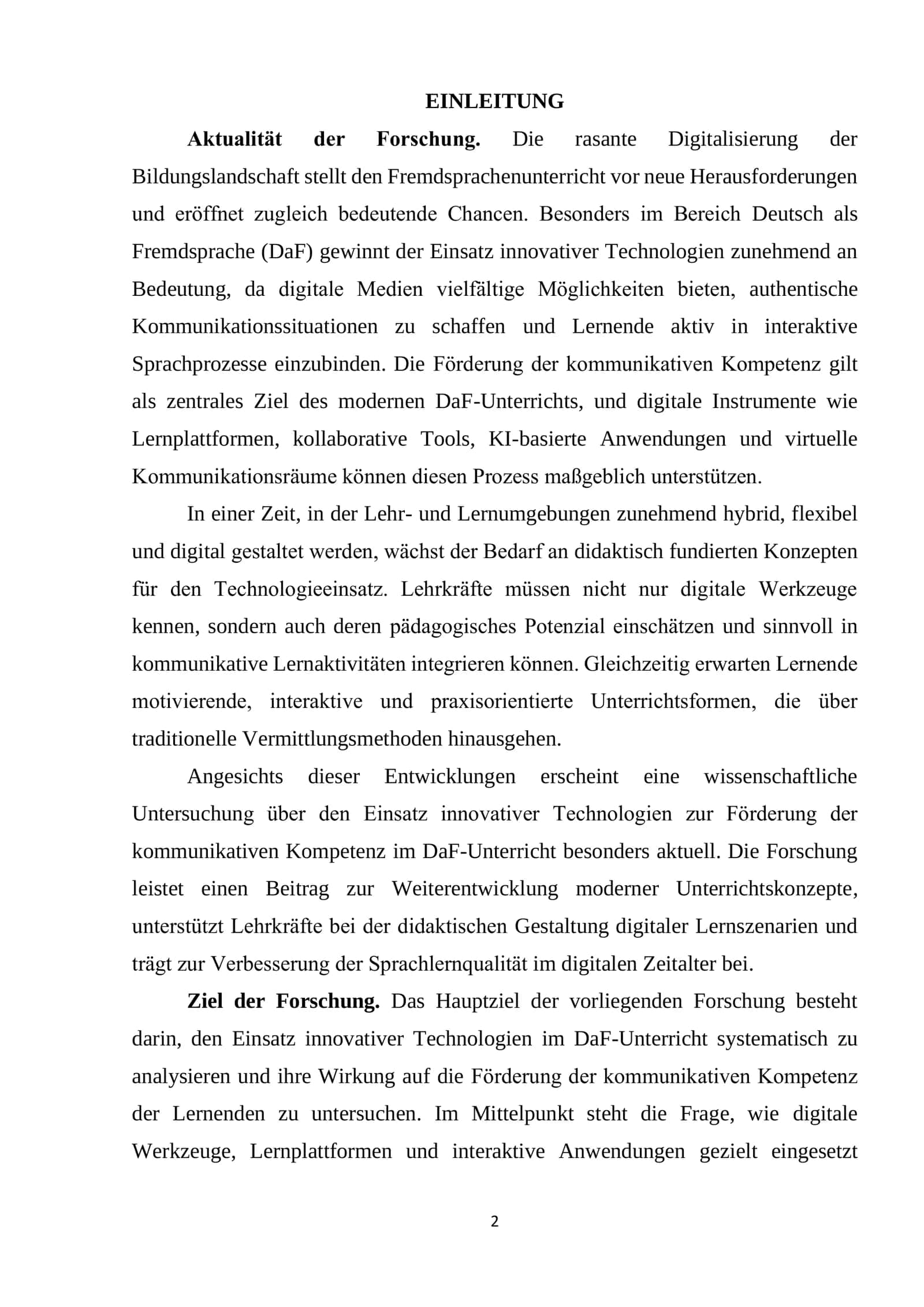 Innovative Technologien im DaF-Unterricht 2