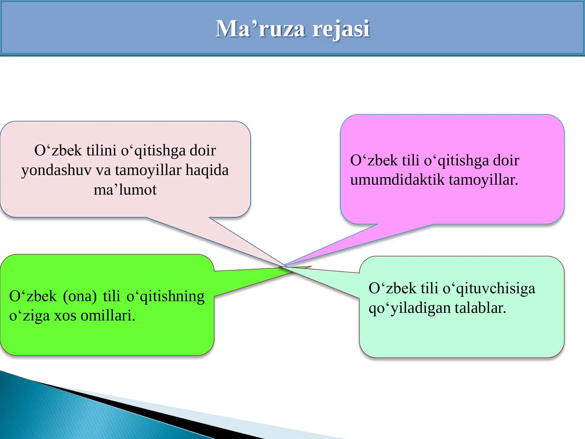 O‘zbеk (ona) tili o‘qitishning o‘ziga xos omillari 2