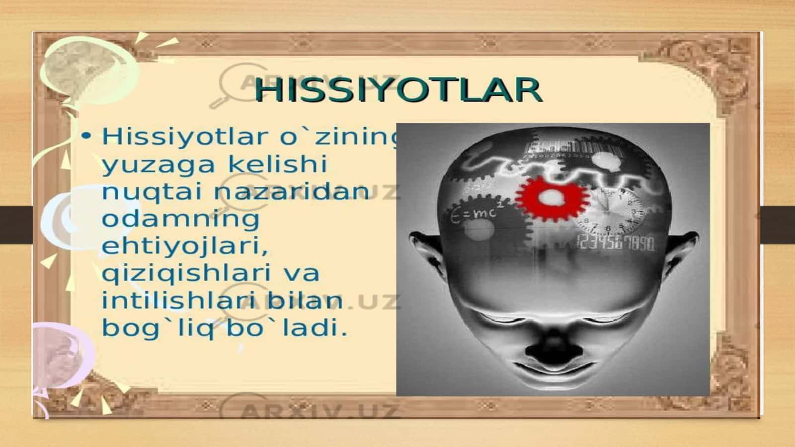 SHAXSNING EMOTSIONAL IRODAVIY JARAYONLARI 2