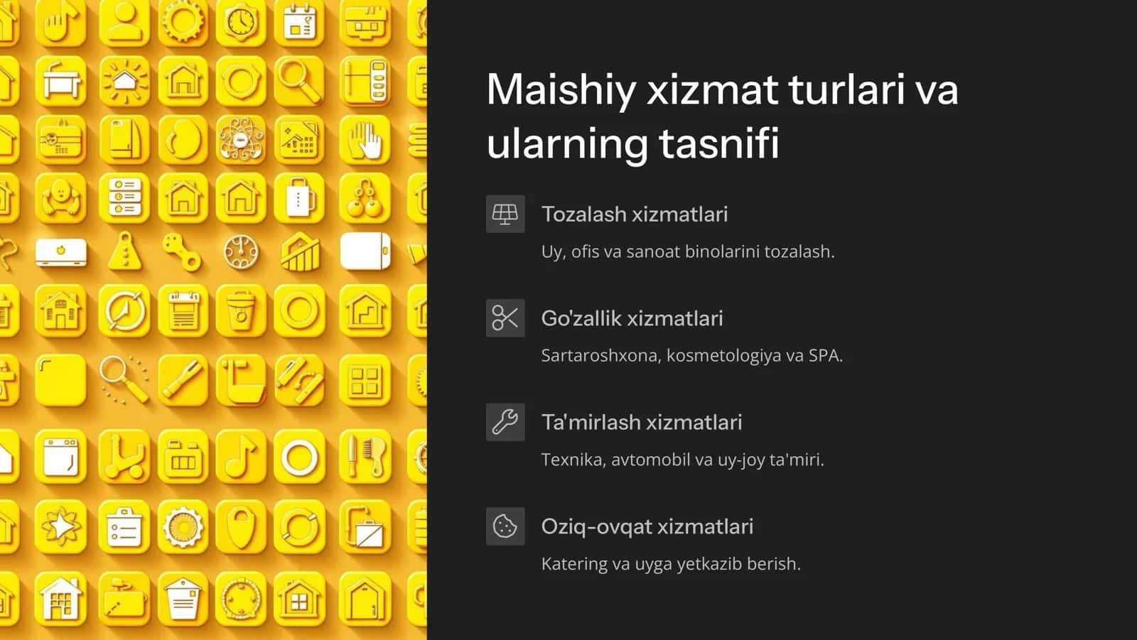 Maishiy xizmat ko'rsatish 2