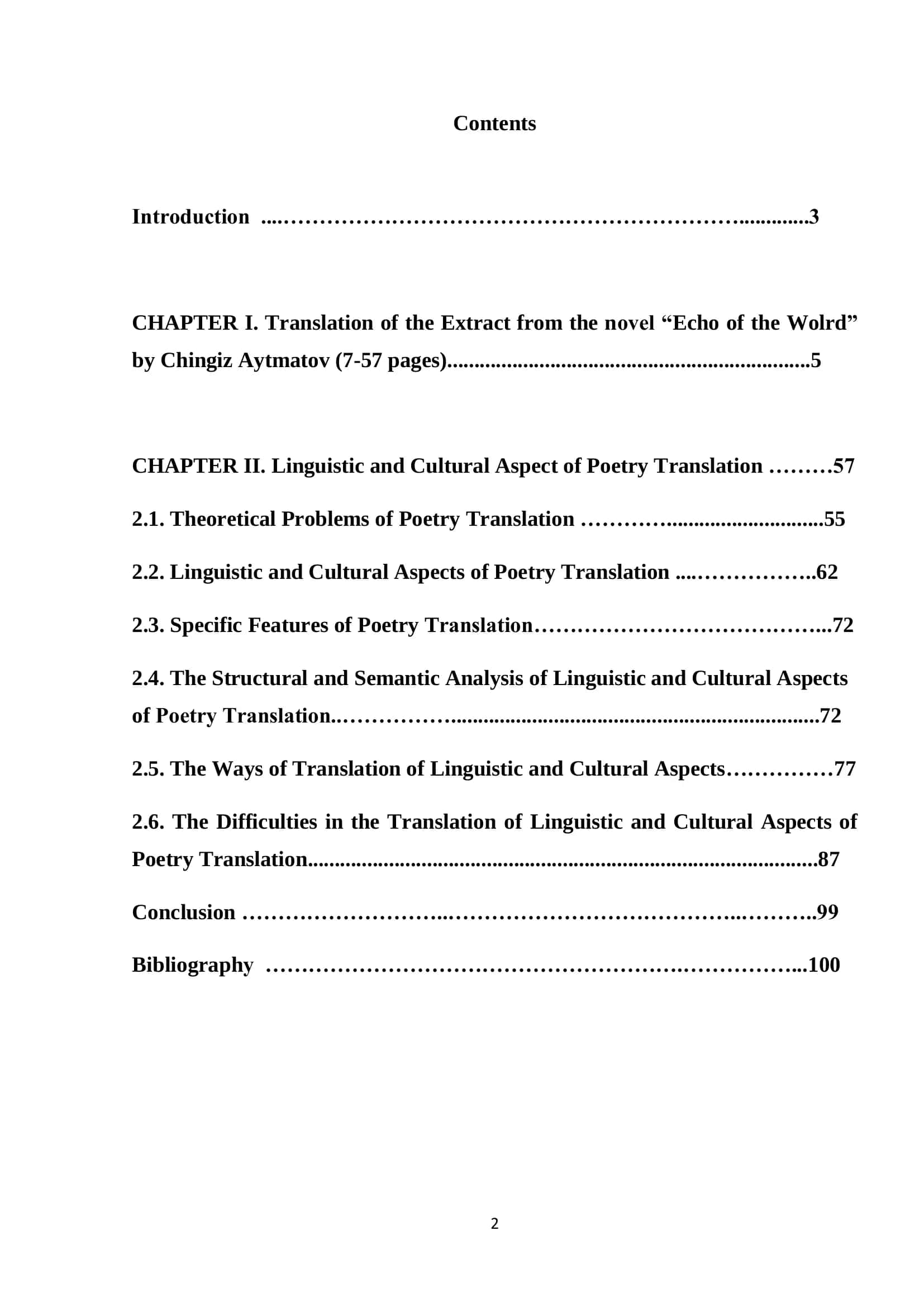 Translation Theory and Practice Faculty 2