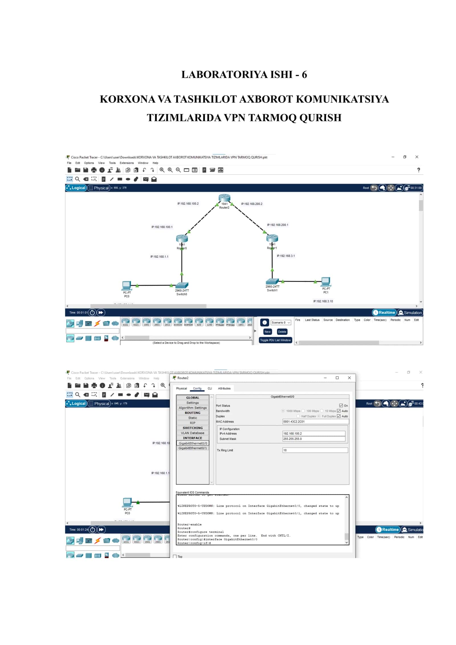 Tarmoq xavfsizligi 2