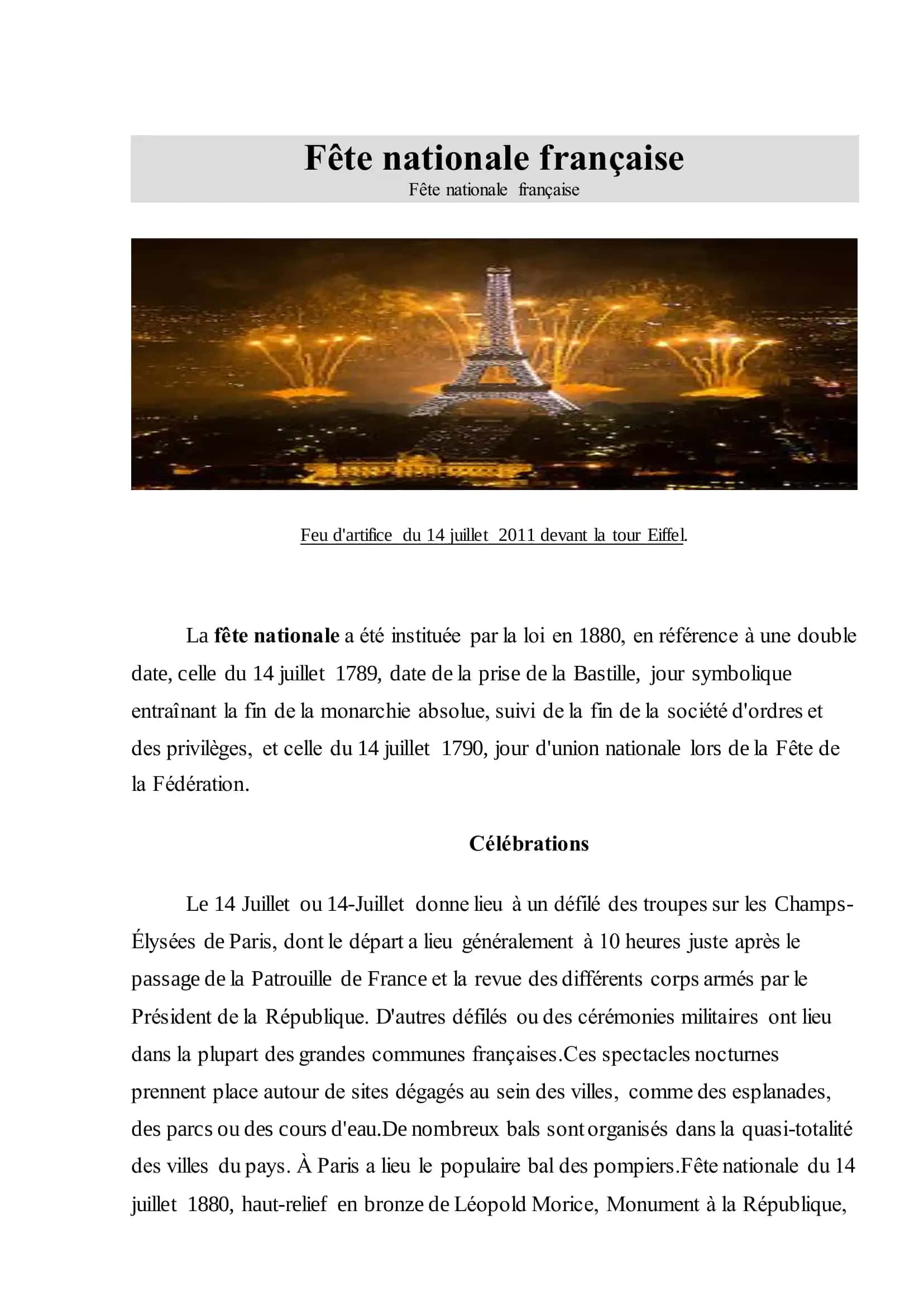 Fête nationale française 2