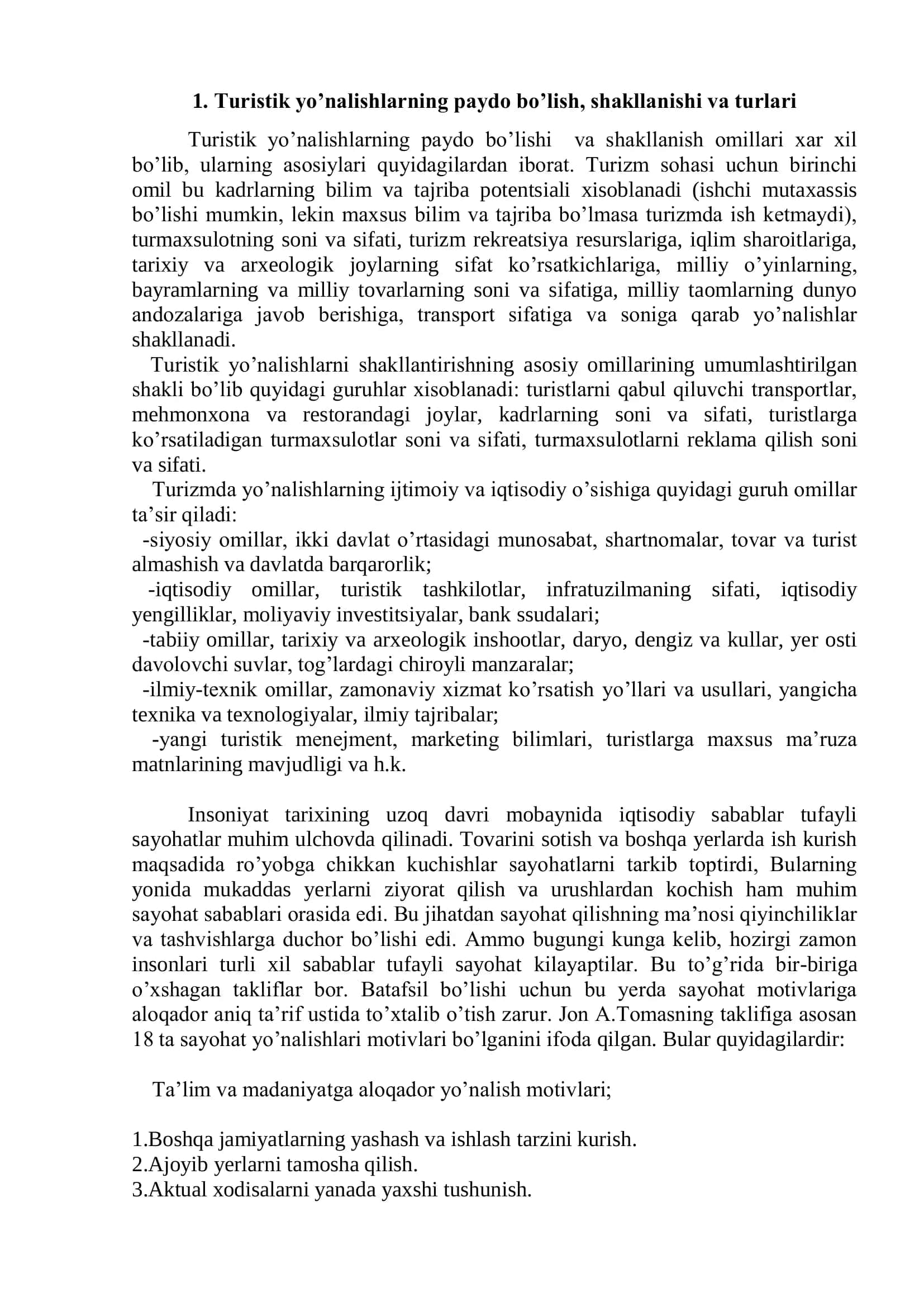 Turizmda Chamalsh Usullari 2