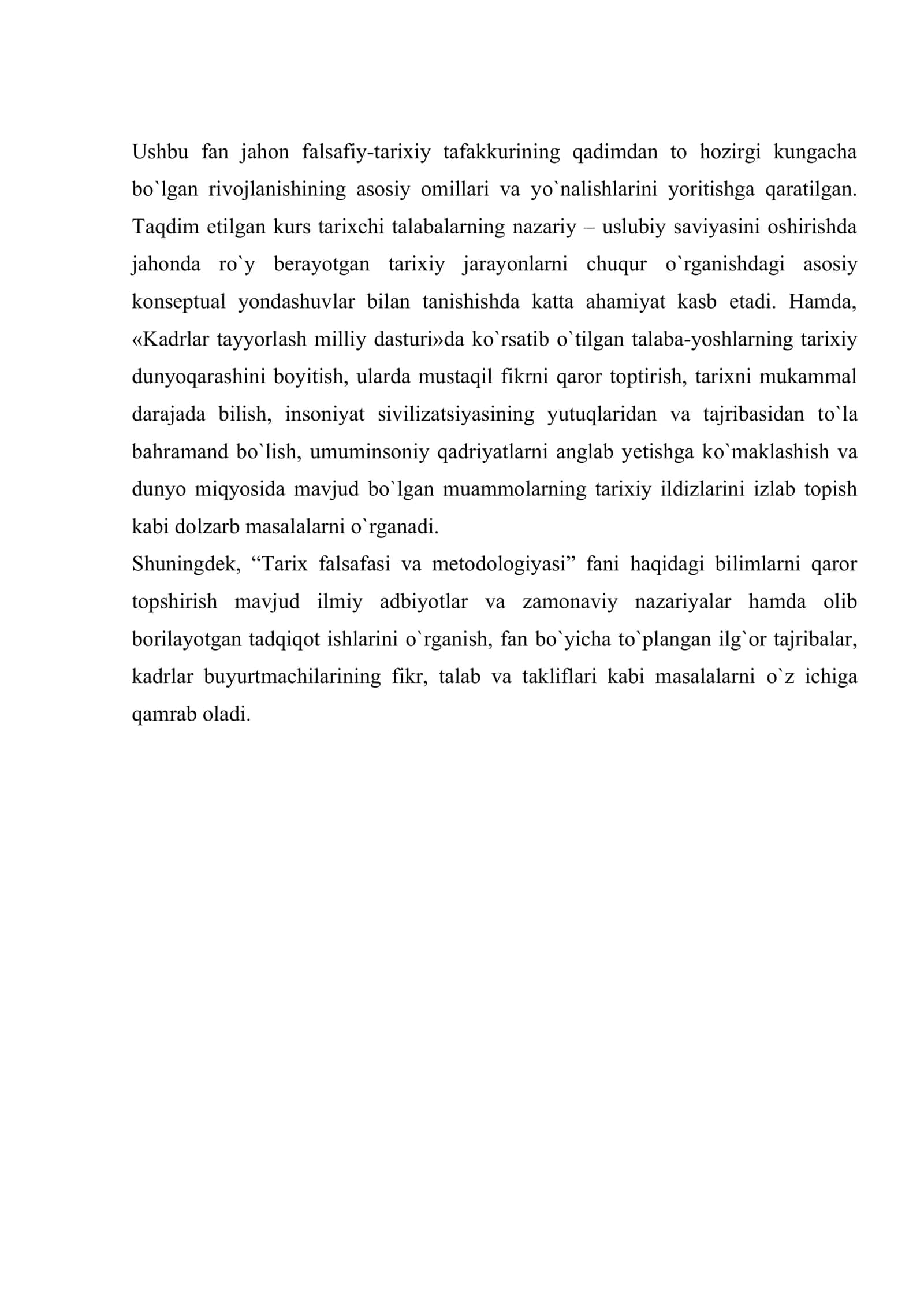 XVIII – XIX asr о`rtalarida tarix falsafasi 2