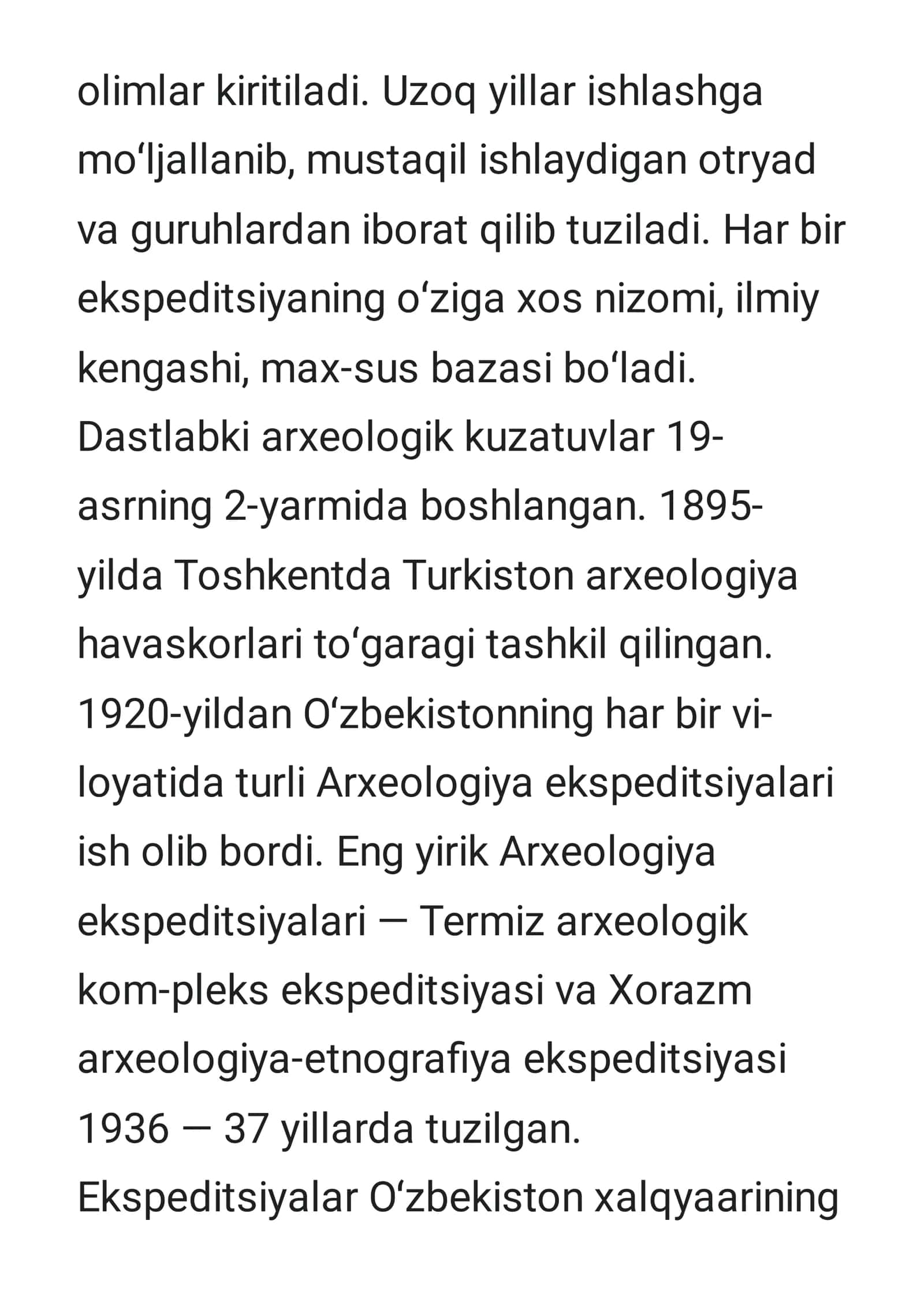 Arxeologiya ekspeditsiyalari 2