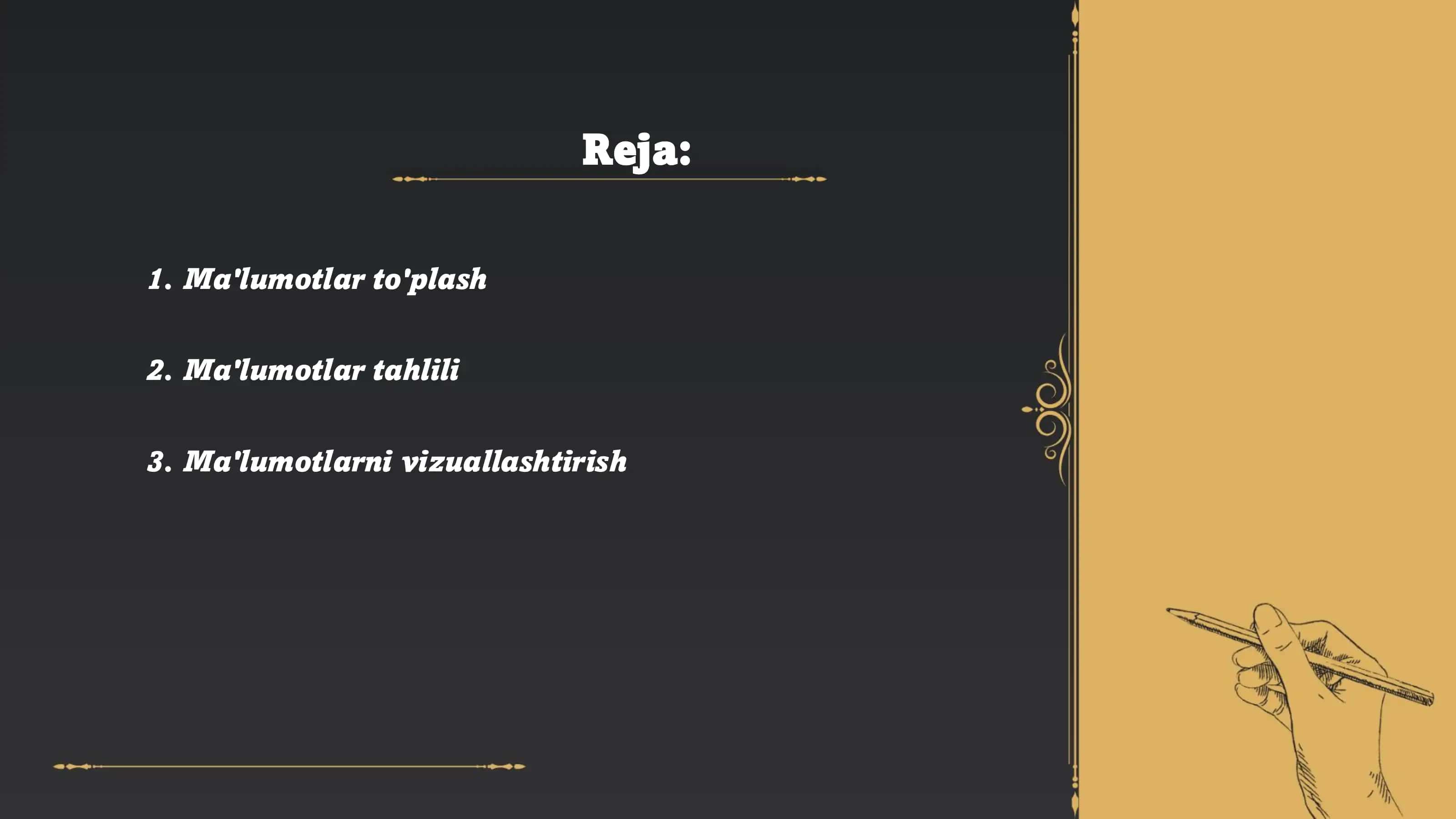 Raqamli Ma'lumotlar bilan Ishlash 2