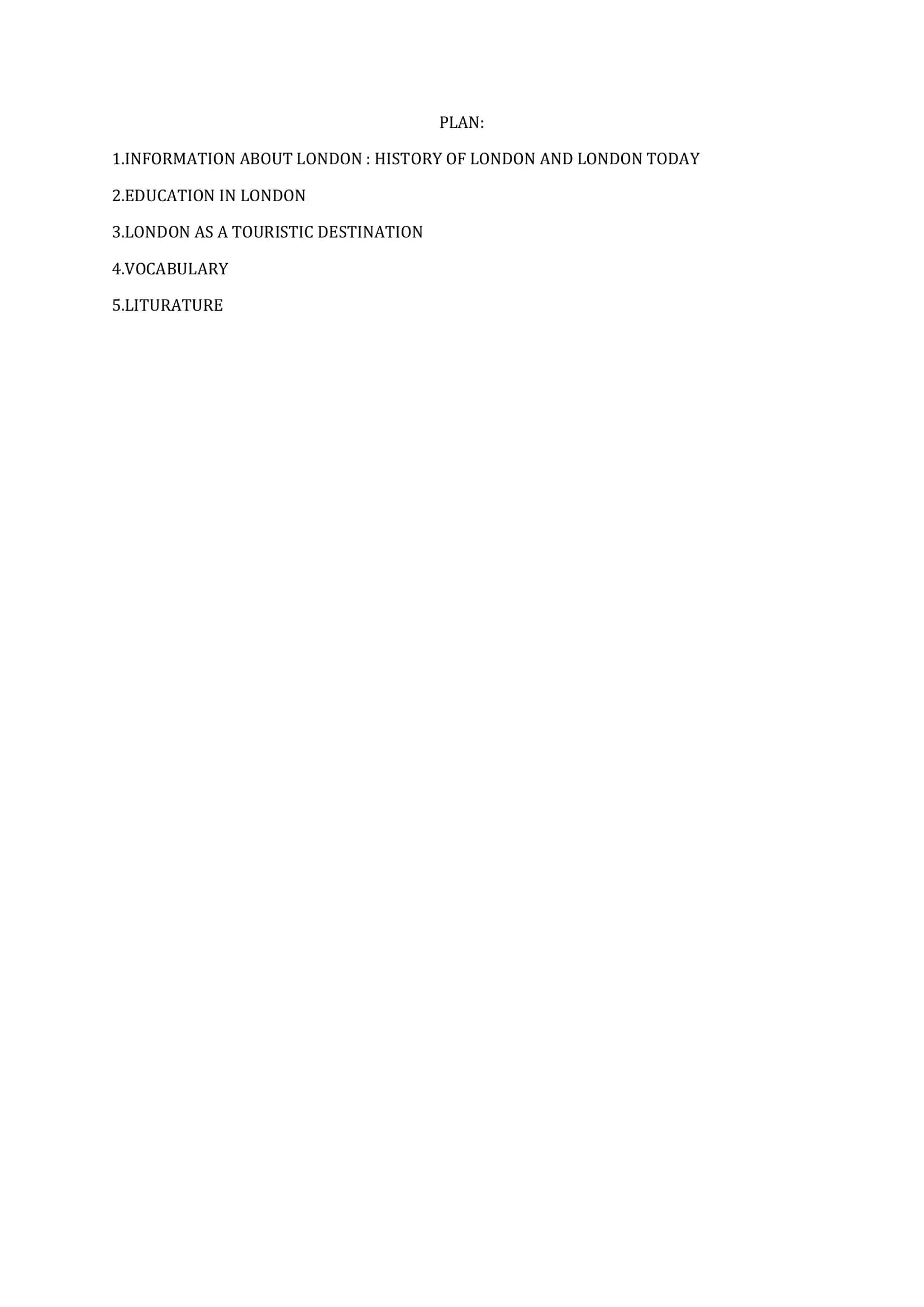 ESSAY ON THE CITY OF LONDON 2