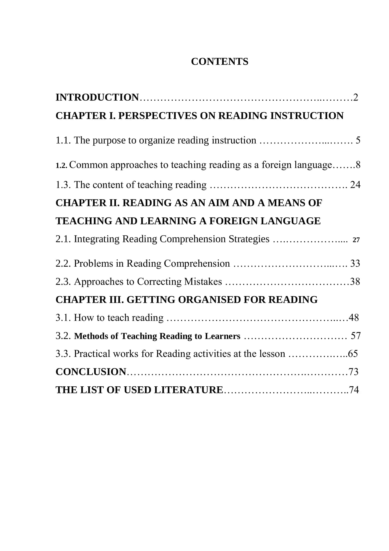 Qualification work on English philology 2