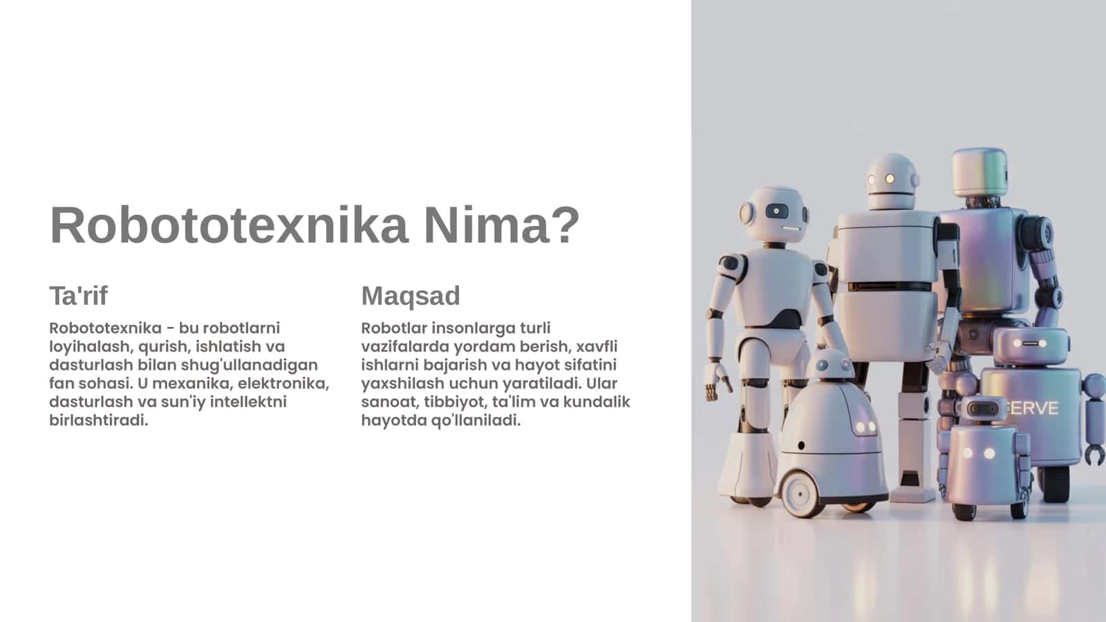 Robototexnika Tadqiqotlari 2