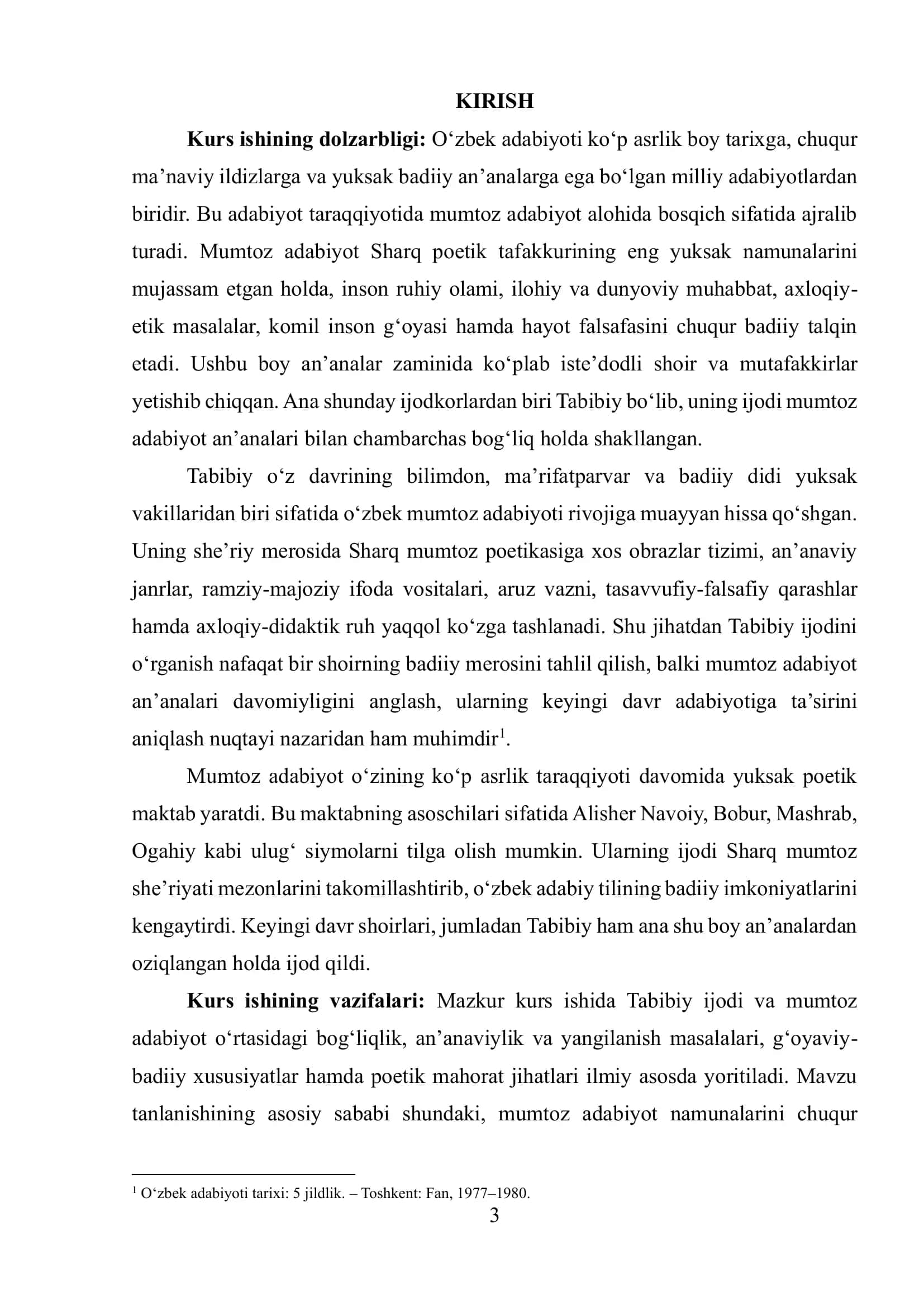 TABIBIY VA MUMTOZ ADABIYOT 2