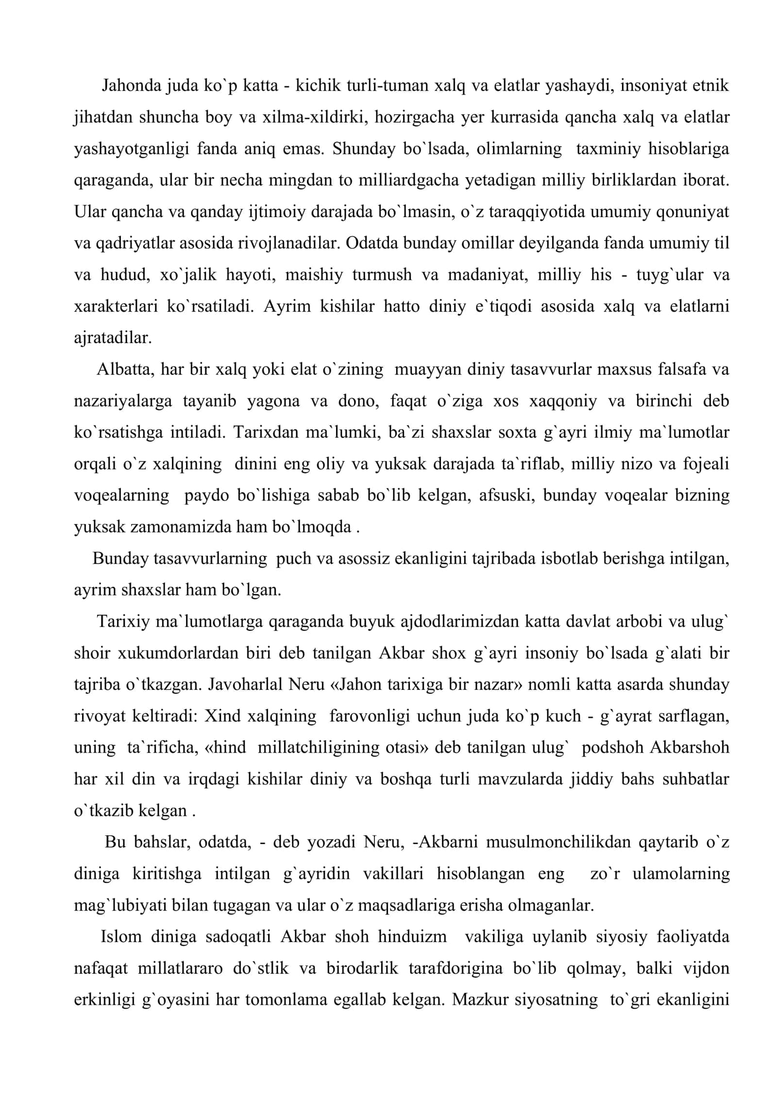 Markaziy Osiyo va Qozog`iston xalqlari 2