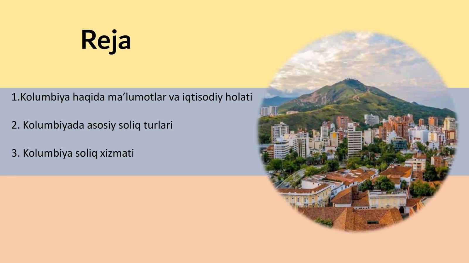 Kolumbiya davlati va soliq tizimi 2