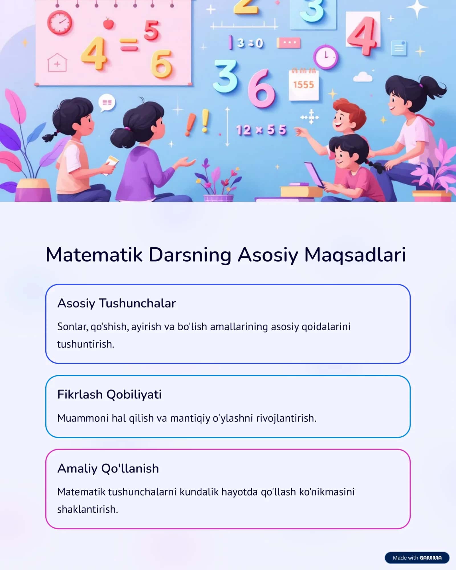 Matematika O'qitish Metodlari 2