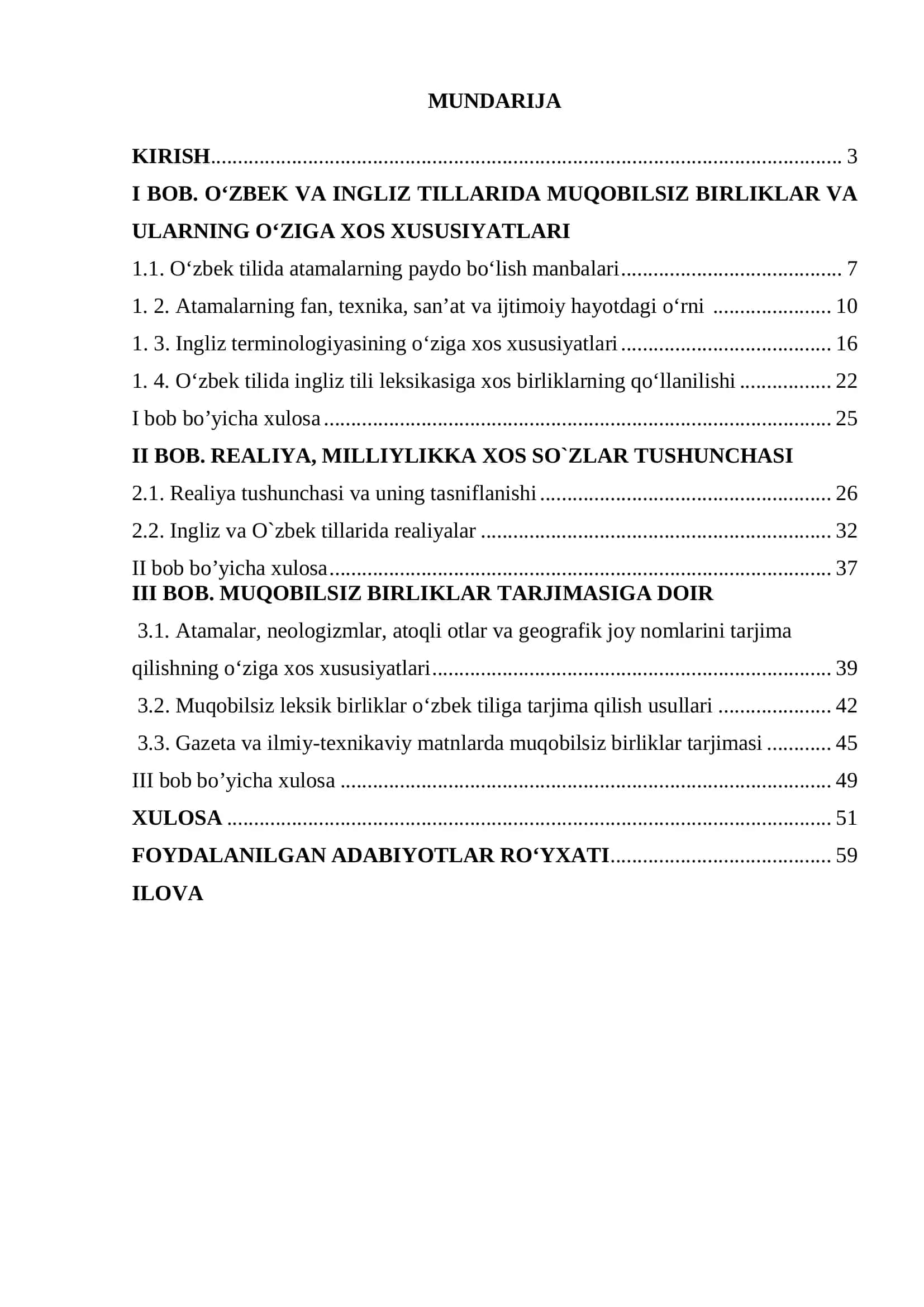 TARJIMADA MUQOBILSIZ BIRLIKLAR TARJIMASIGA DOIR 2