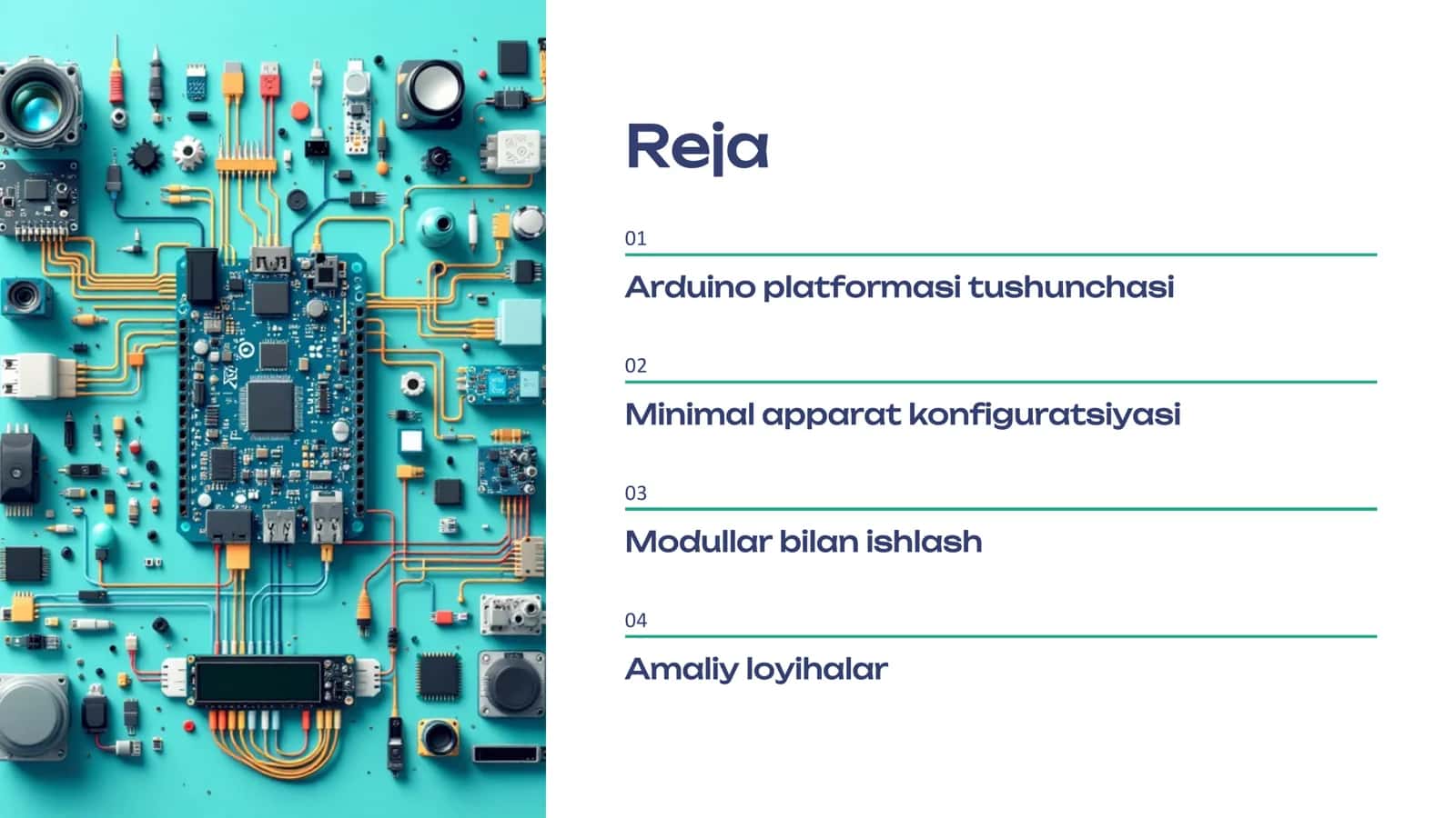 Arduino tizimi asosida apparat vositalarni loyihalash 2