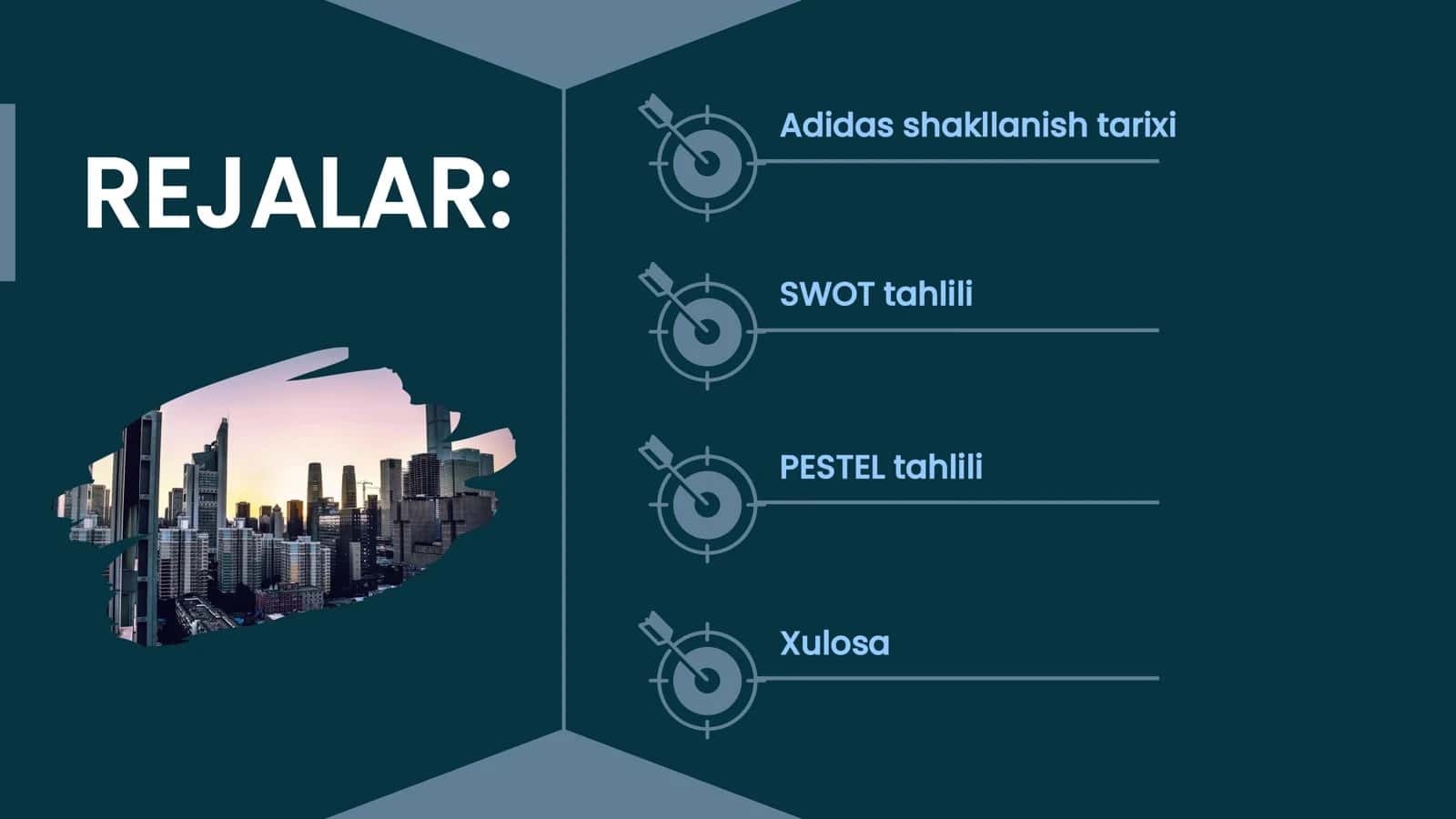 Adidas brendi TARIXI VA UNI STRATEGIYASI 2