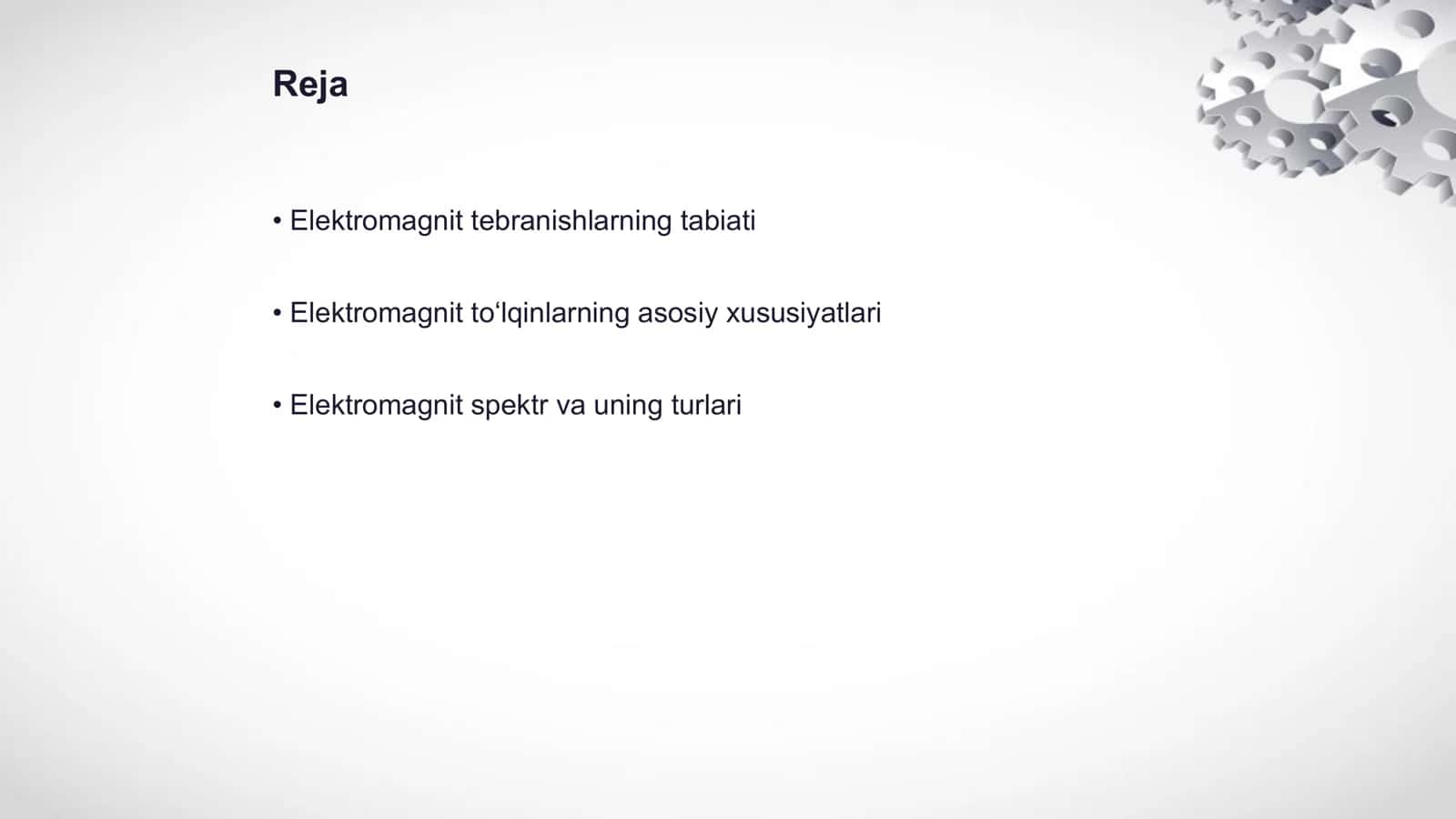 Elektromagnit tebranishlar va toʻlqinlar 2