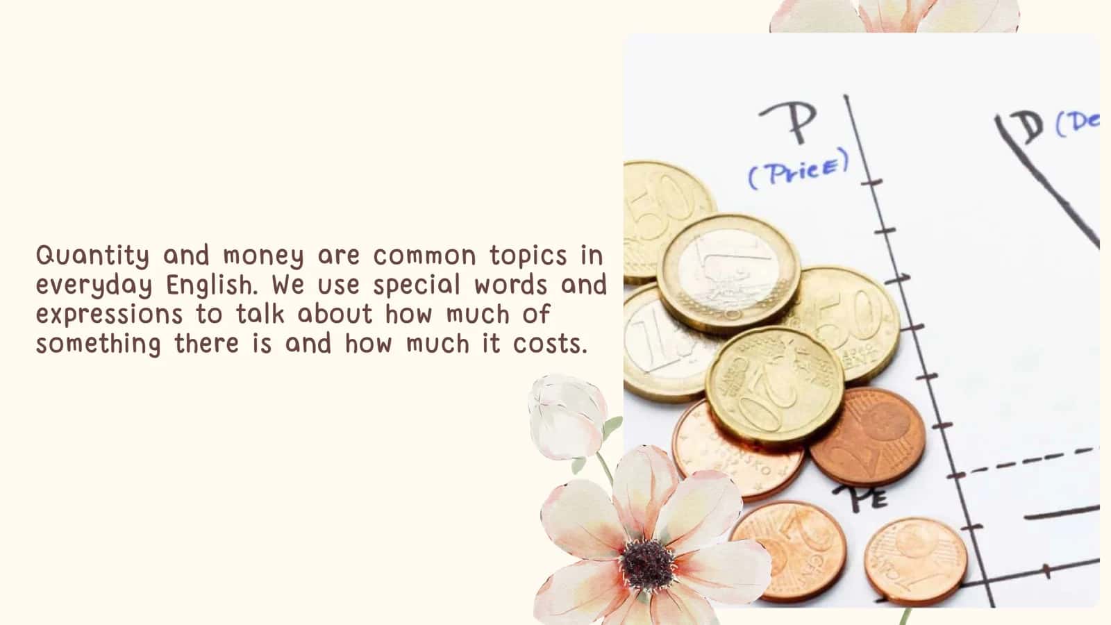 QUANTITY AND MONEY 2