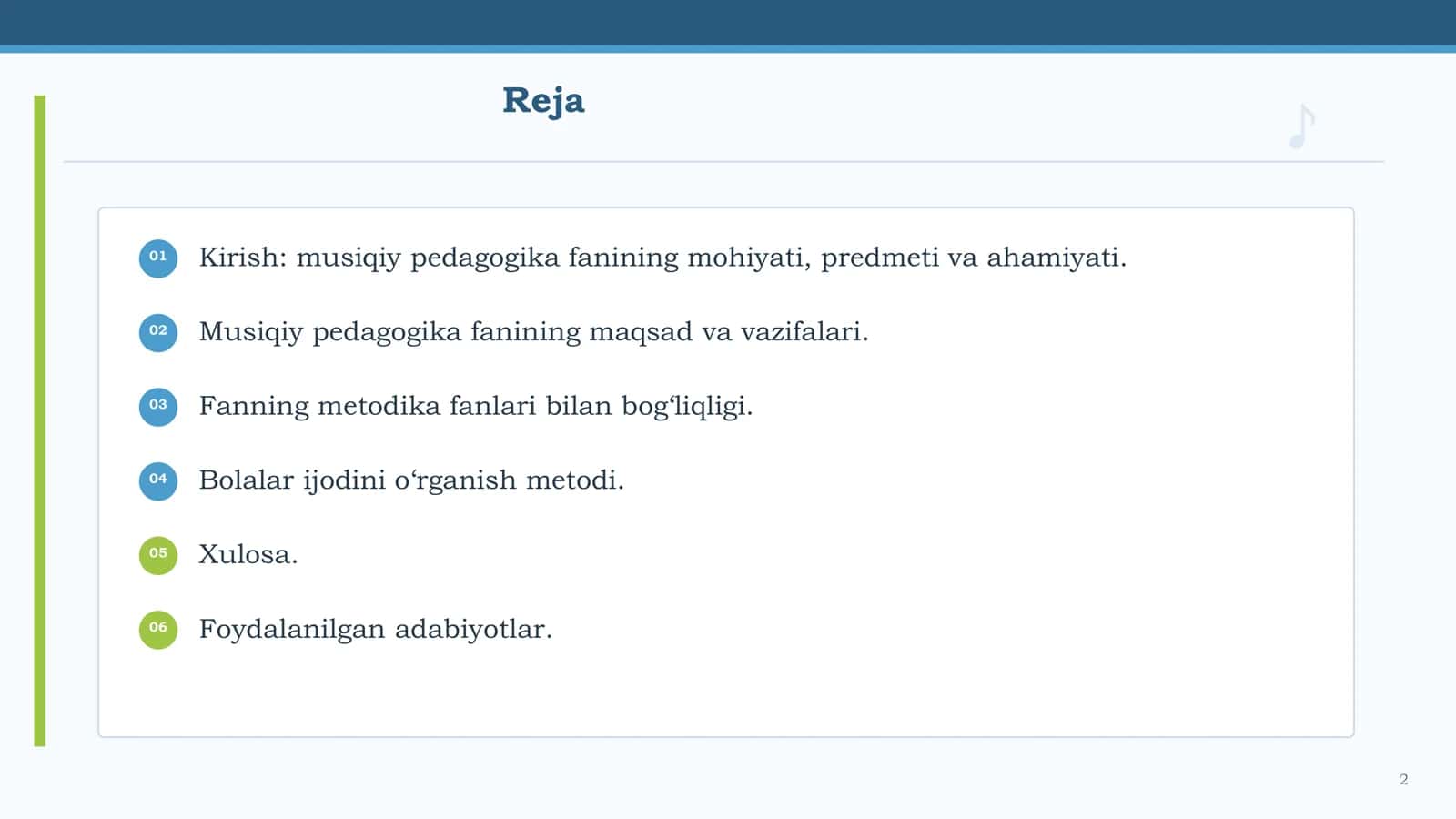 Musiqiy pedagogika 2